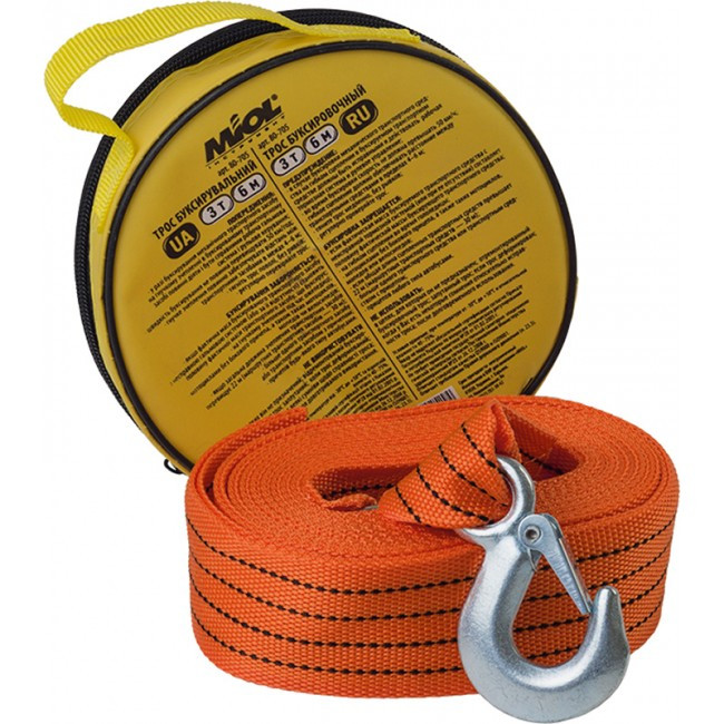 Трос буксирувальний 3т, 6м. MIOL