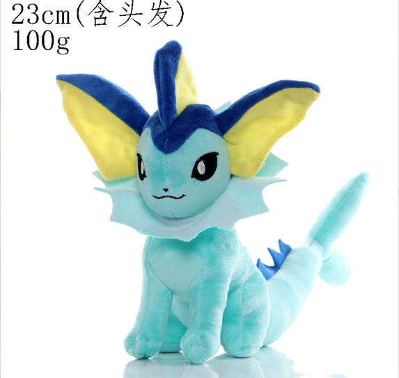 М'яка іграшка Покемон Pokemon Go М'яка іграшка Вапореон Vaporeon 23 см