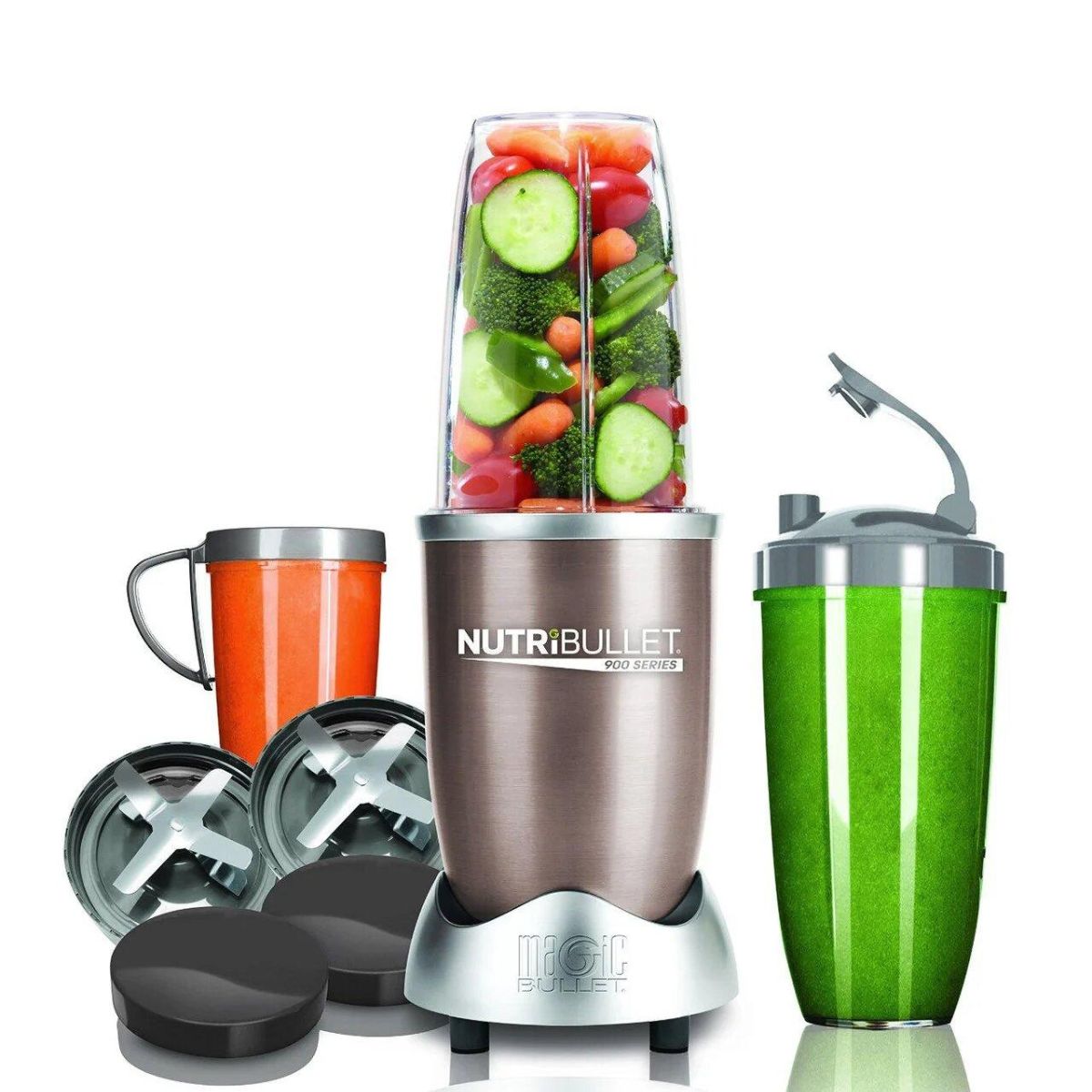Кухонний комбайн-блендер NutriBullet, 900 Вт, золотистий 