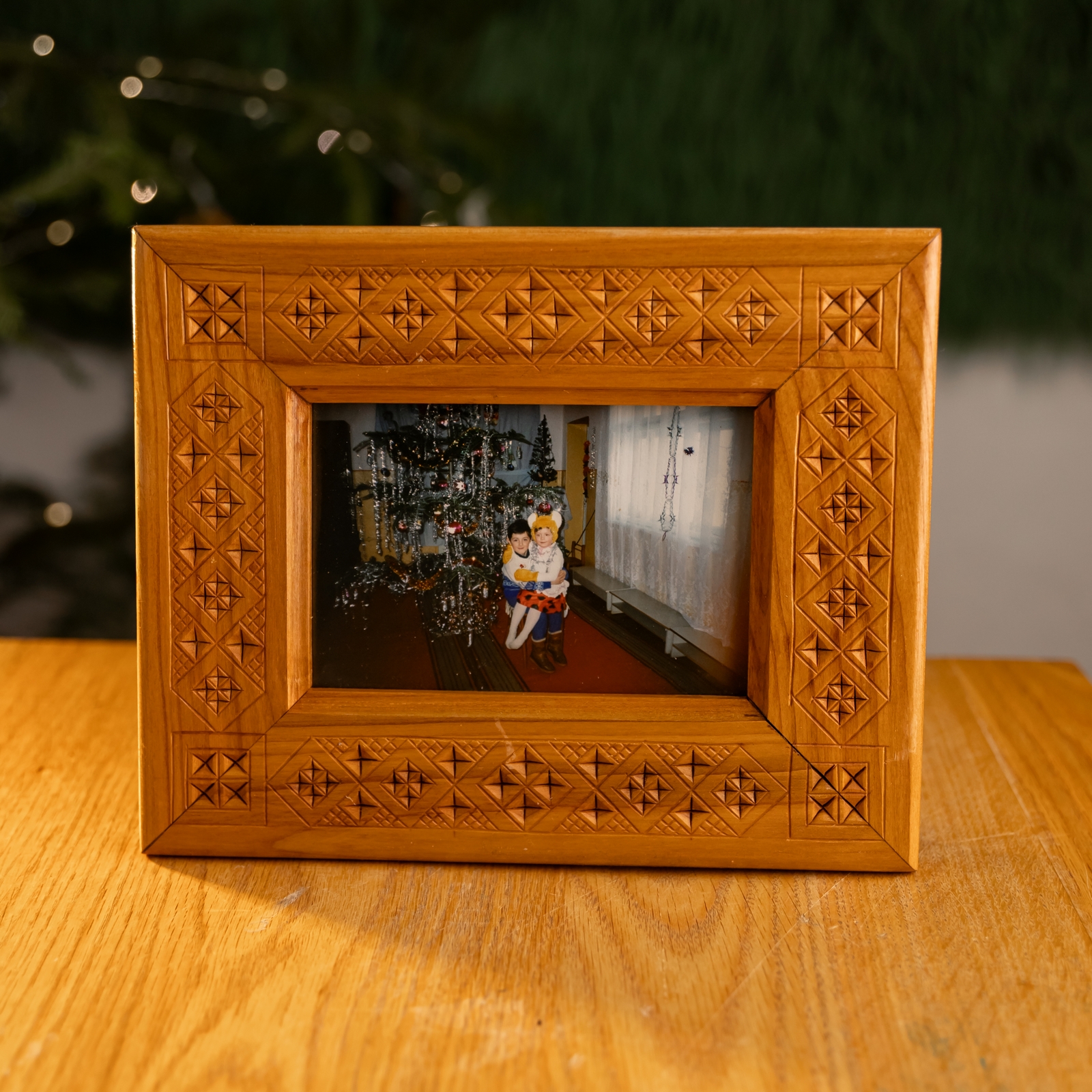 Різьблена рамка "Геометрична", 25*20 см