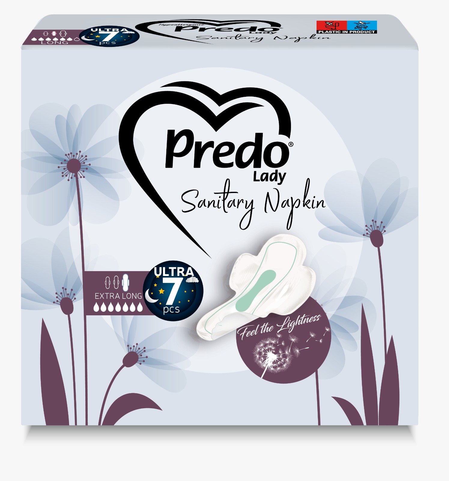 Predo Lady Podpaski Ultra Extra Long 7 szt.