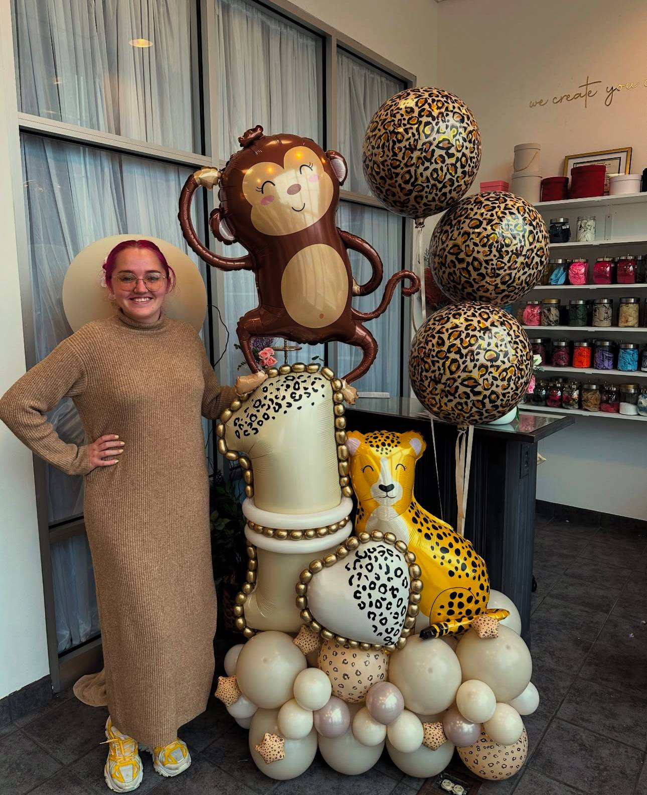 Wild One Safari Birthday Display