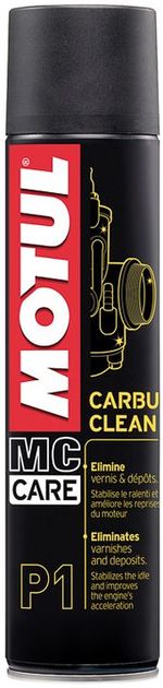 Очисник  карбюратора  MOTUL P1 CARBU CLEAN 400ML