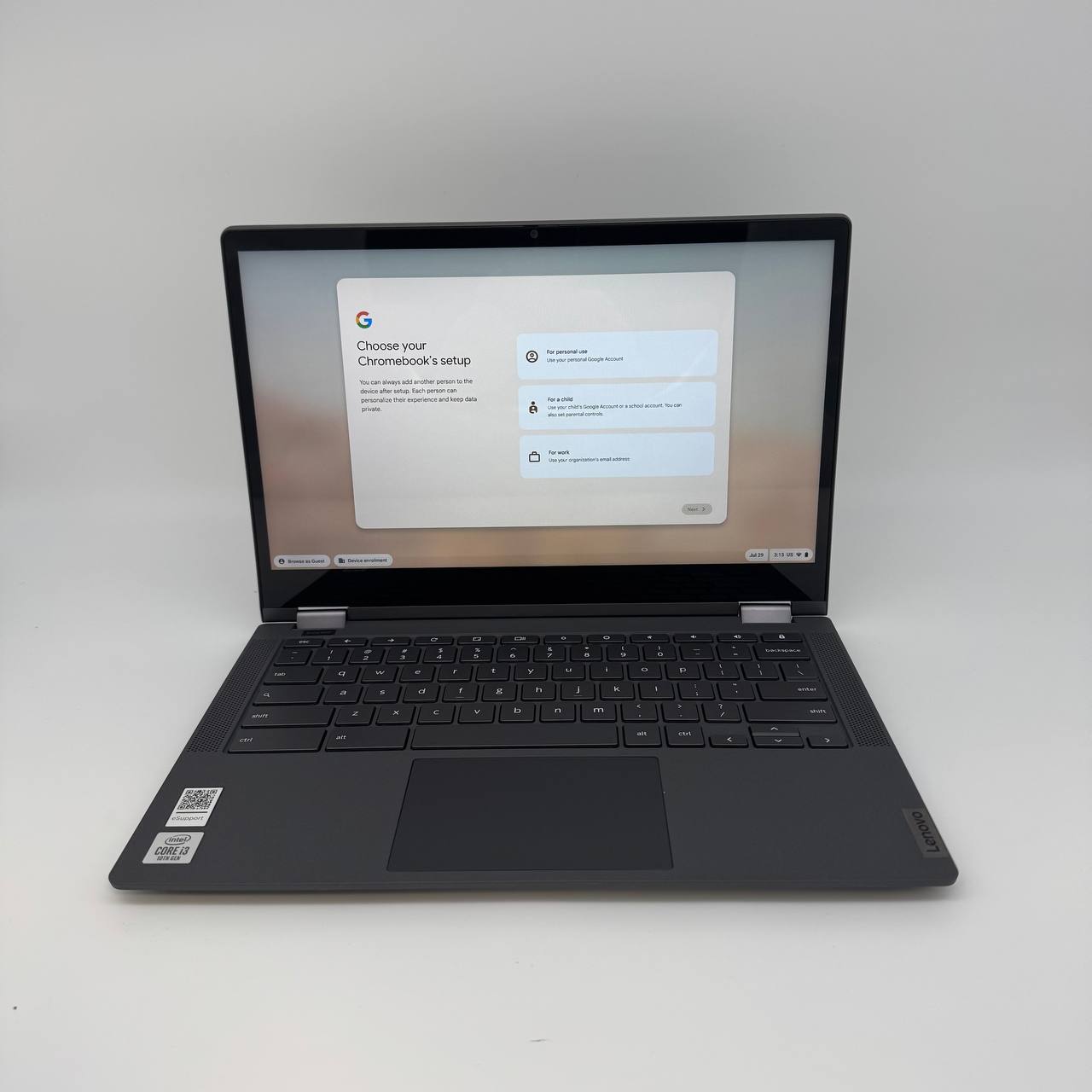Lenovo ChromeBook IdeaPad Flex 5 CB 13IML05 x360 Touch