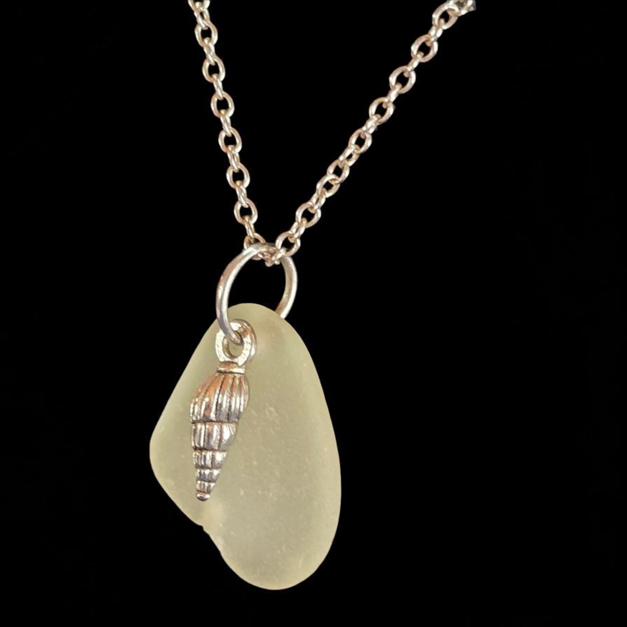 Shell Sea Glass Necklace