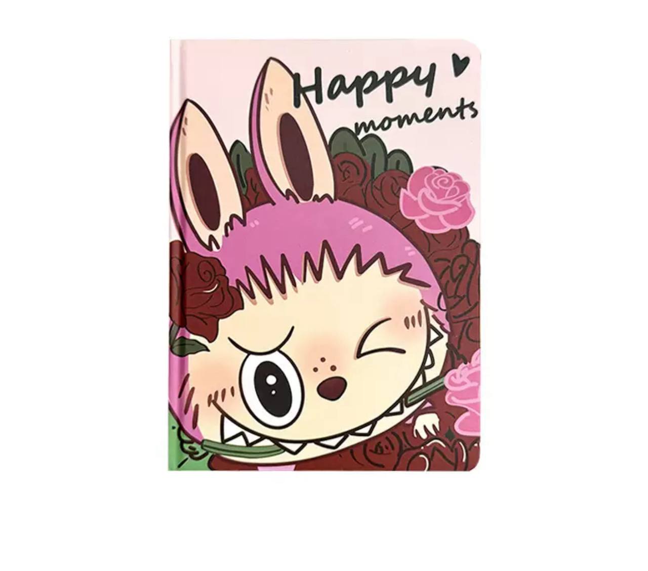 Щоденник блокнот Happy Moments Лабубу, Labubu (тверда обкладинка, 96 сторінок)