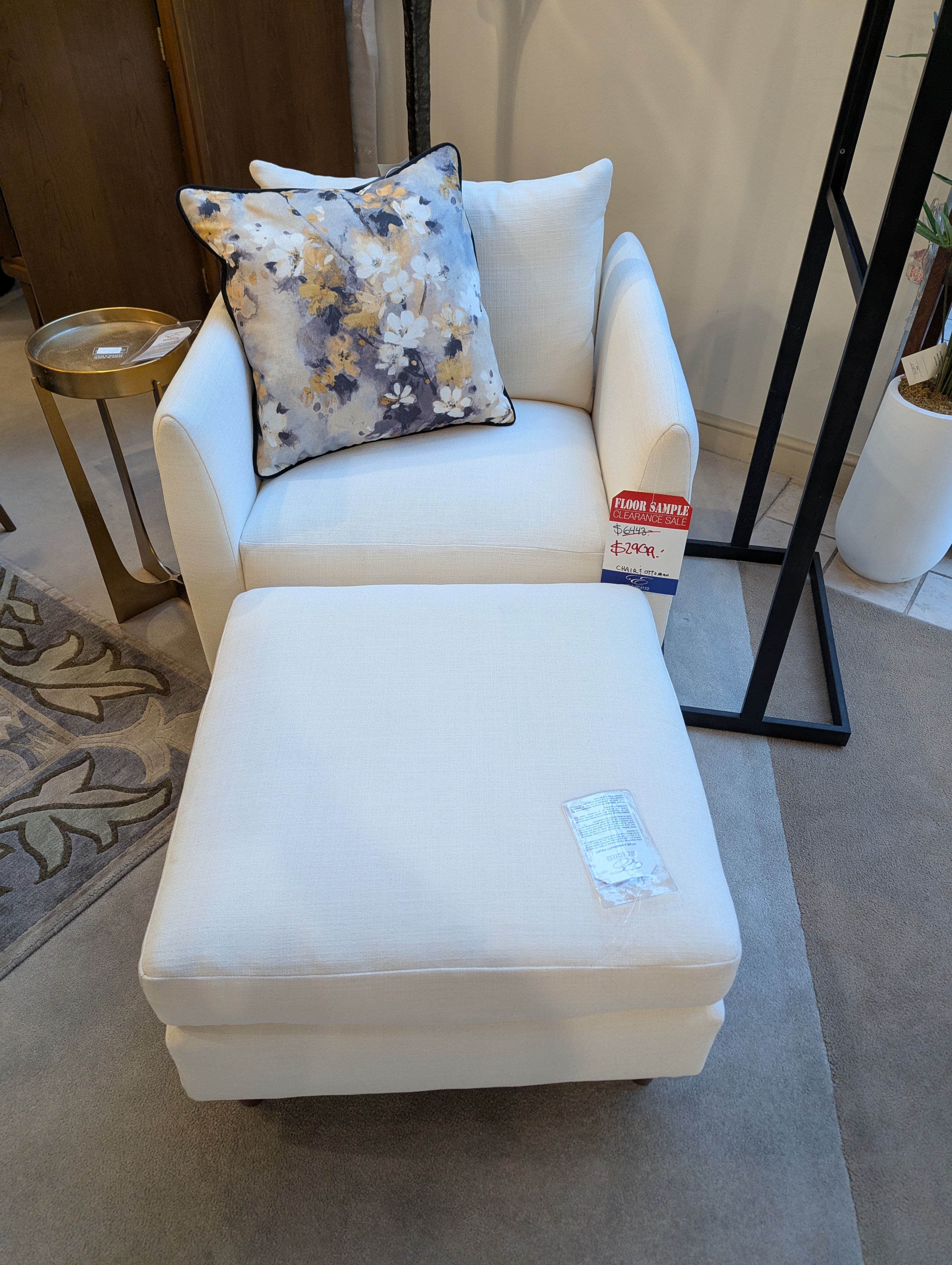 Stickley Morgan Chair and Ottoman