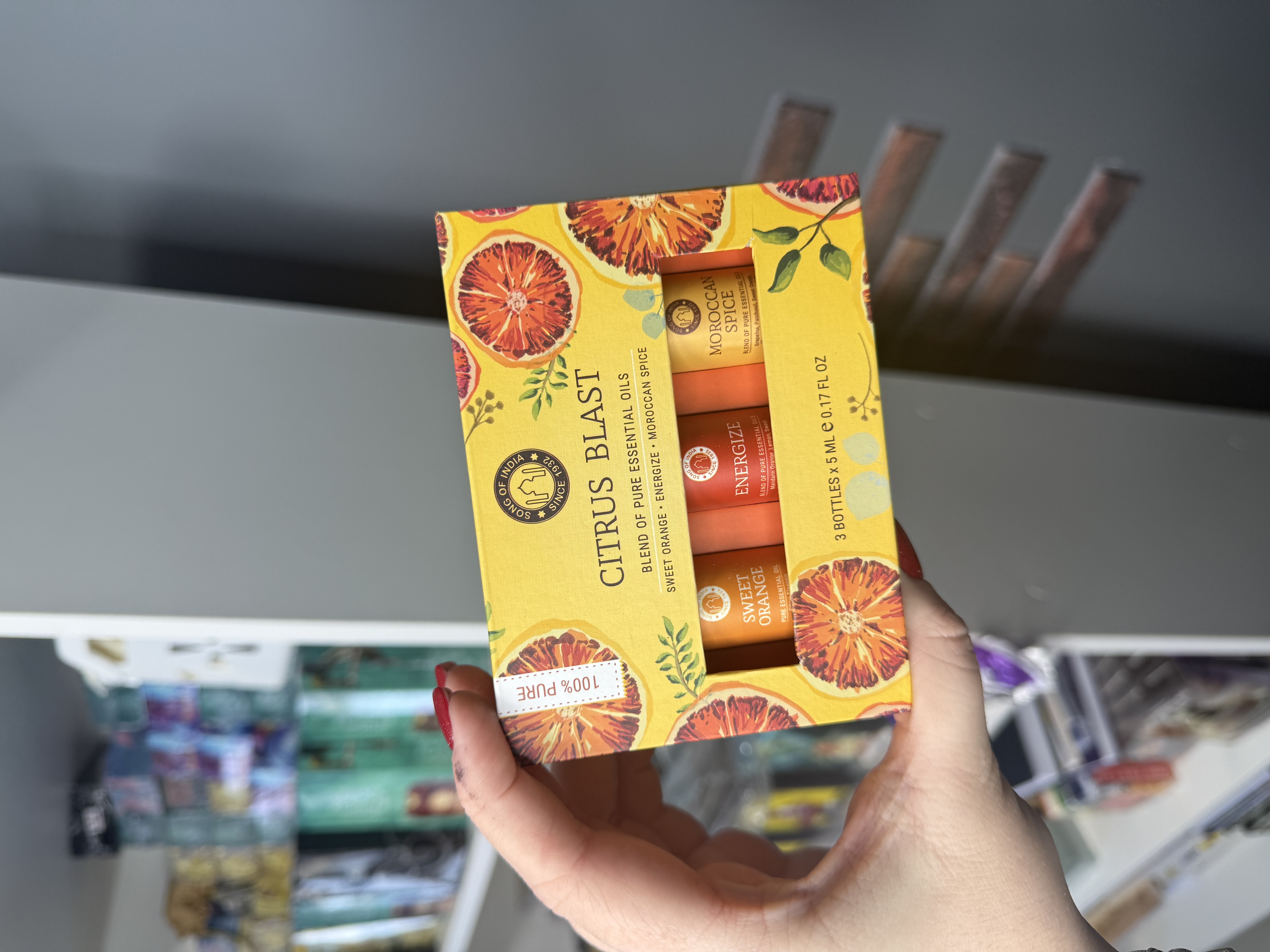 Набір ефірних олій «Цитрусові» 3х5мл