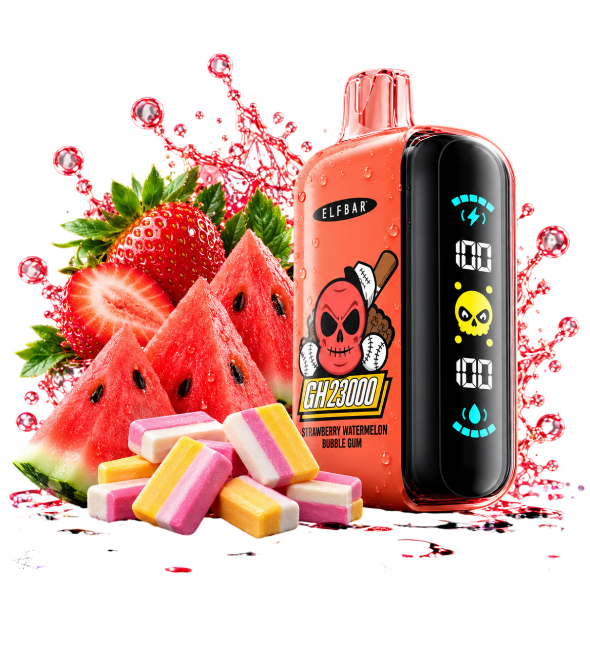 Elfbaг GH23000 Полуниця Кавун Жуйка