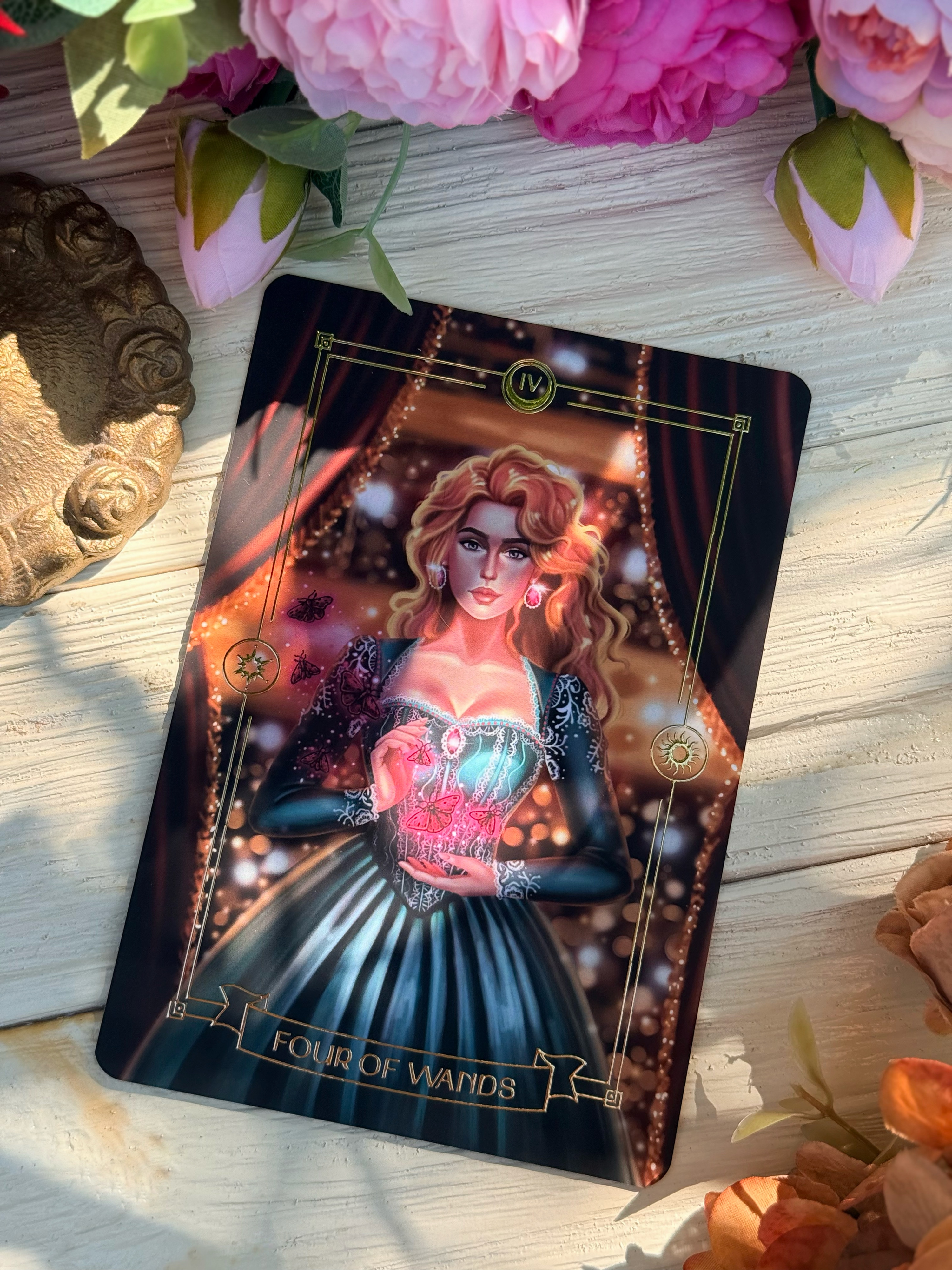 Карта таро Four of Wands 