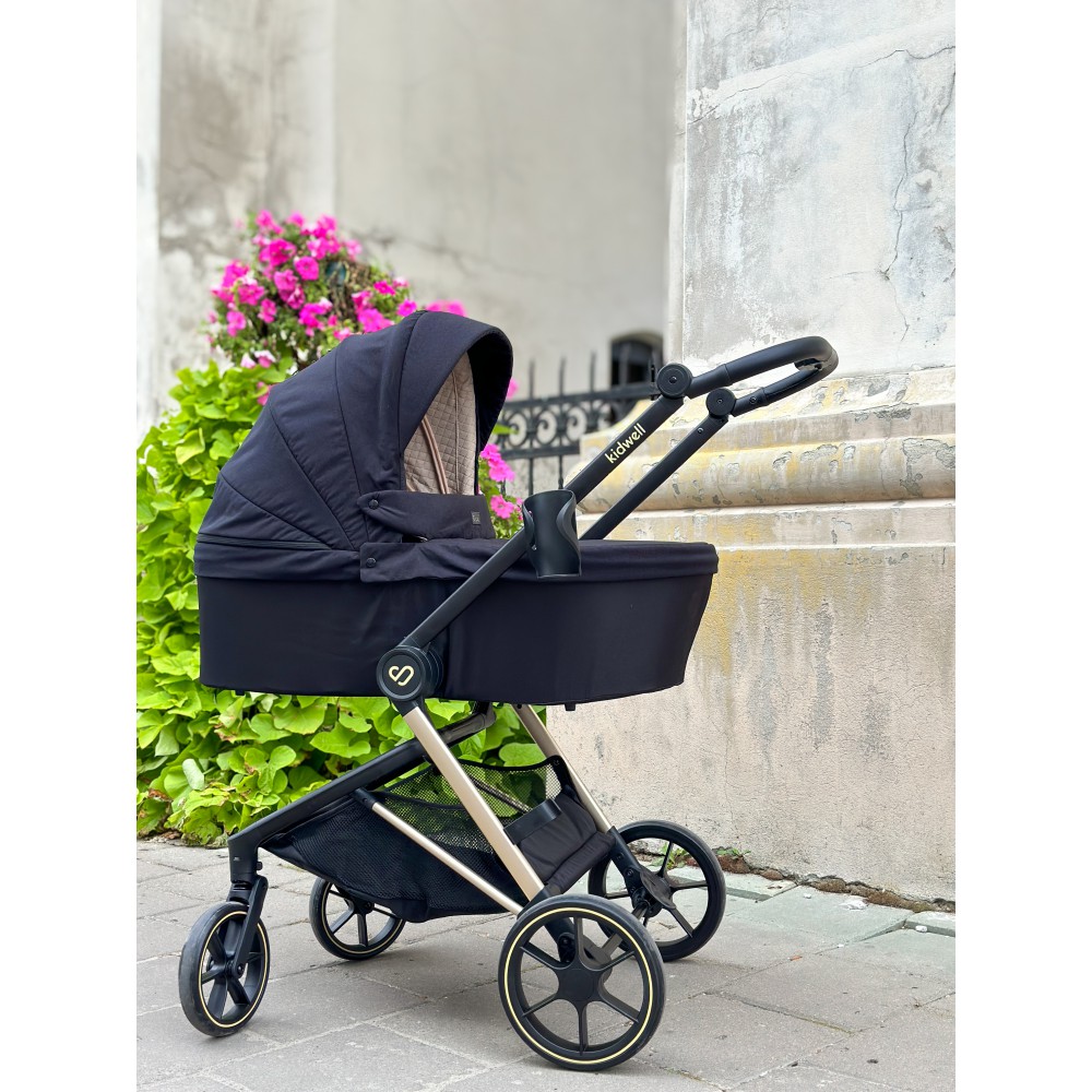 Візок 2в1 Kidwell VELMONT Black/Beige