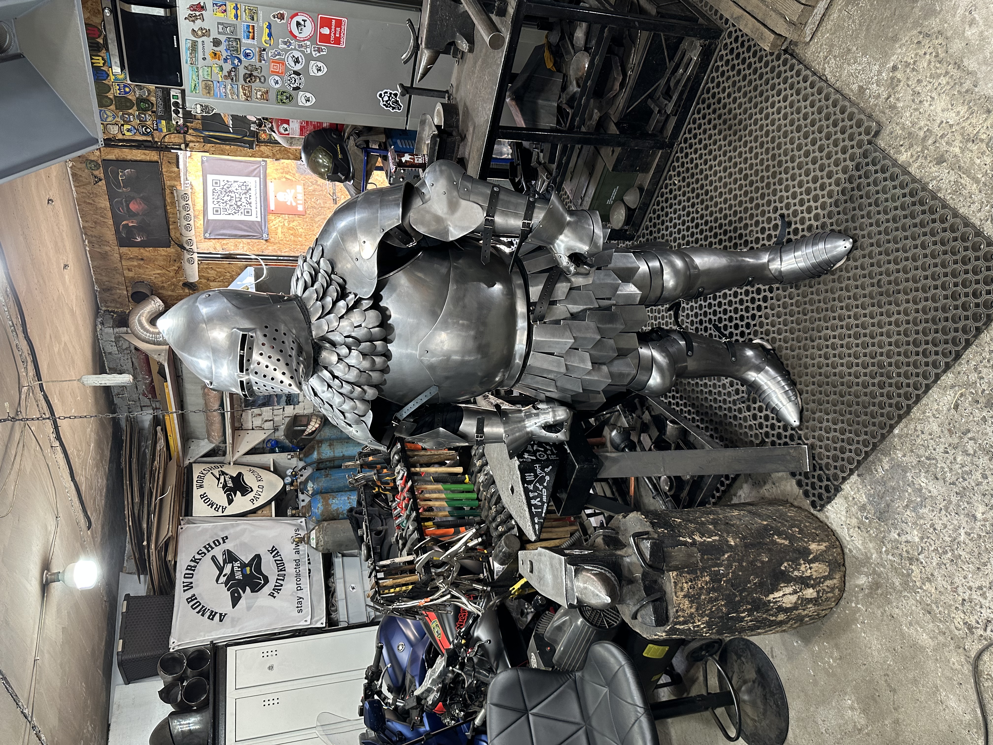 Full armor set of "Hunsgugel style"