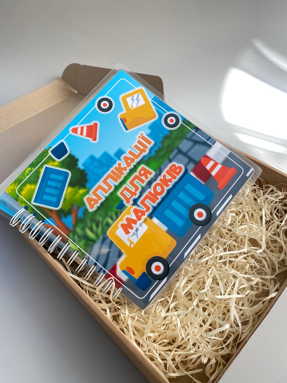 Аплікації для малюків на липучках 'Транспорт'