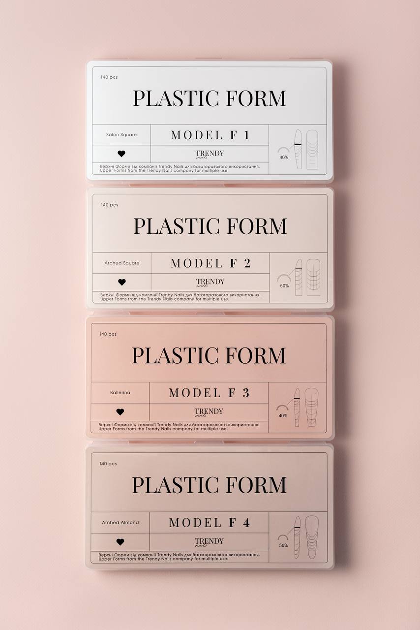 Upper Plastic Form (140 pcs) Ballerina Model F 3