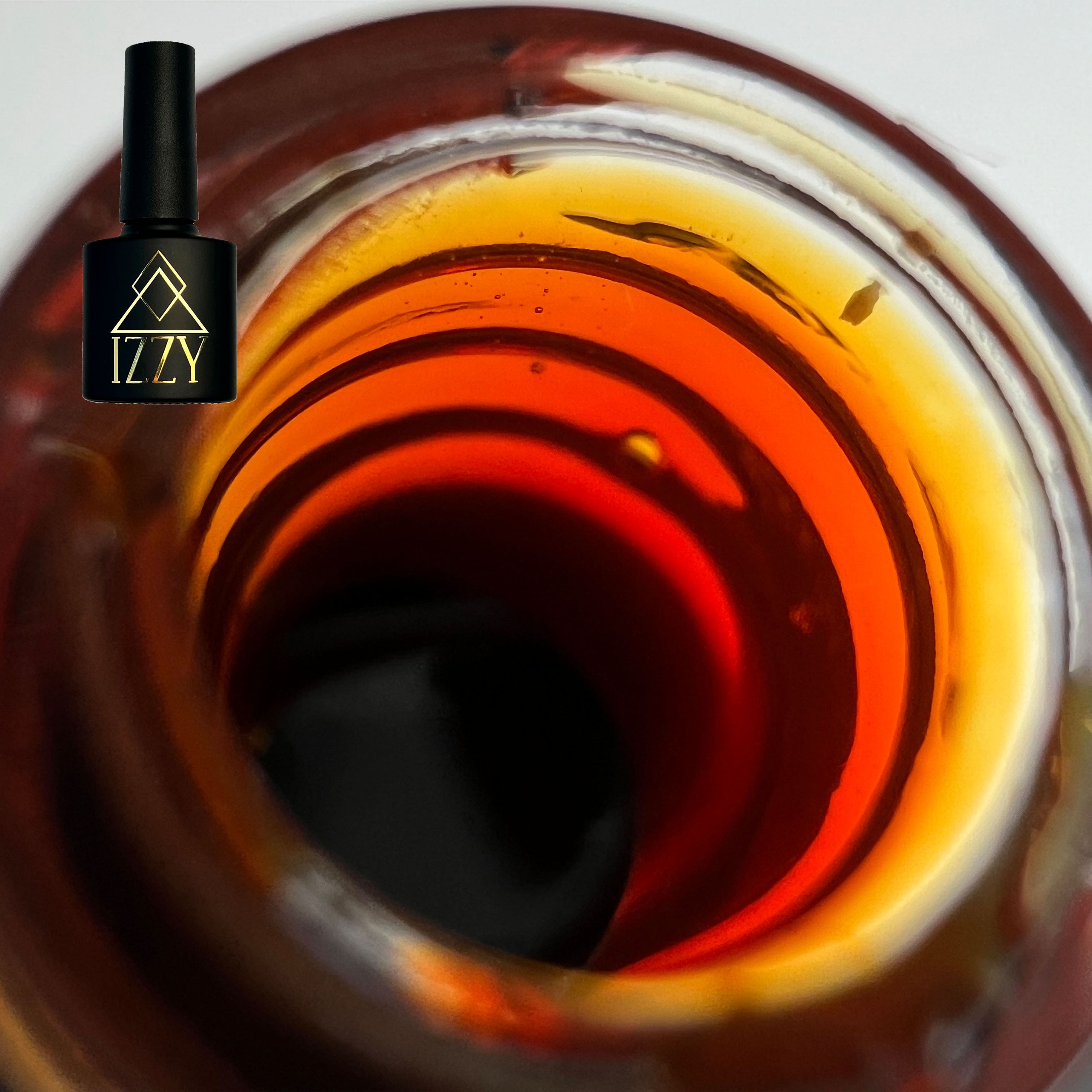 IZZY Bloom Orange помаранчевий вітражний гель-лак, 10ml