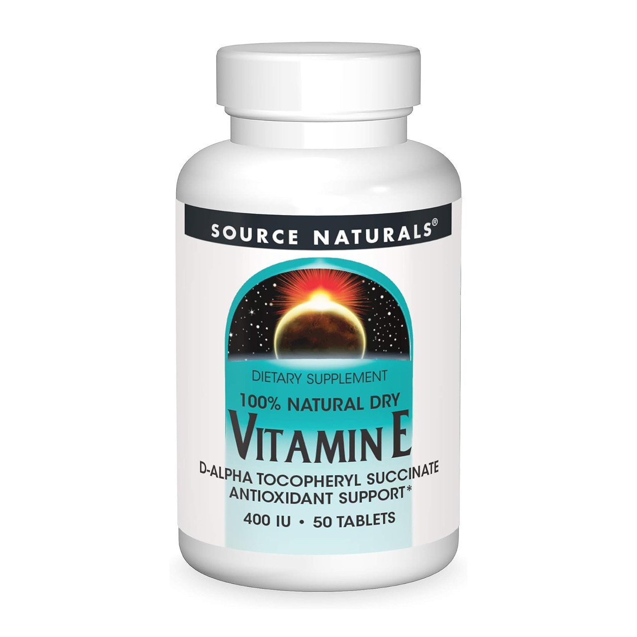 Vitamin E 400 IU D-Alpha Tocopherol - 50 tabs