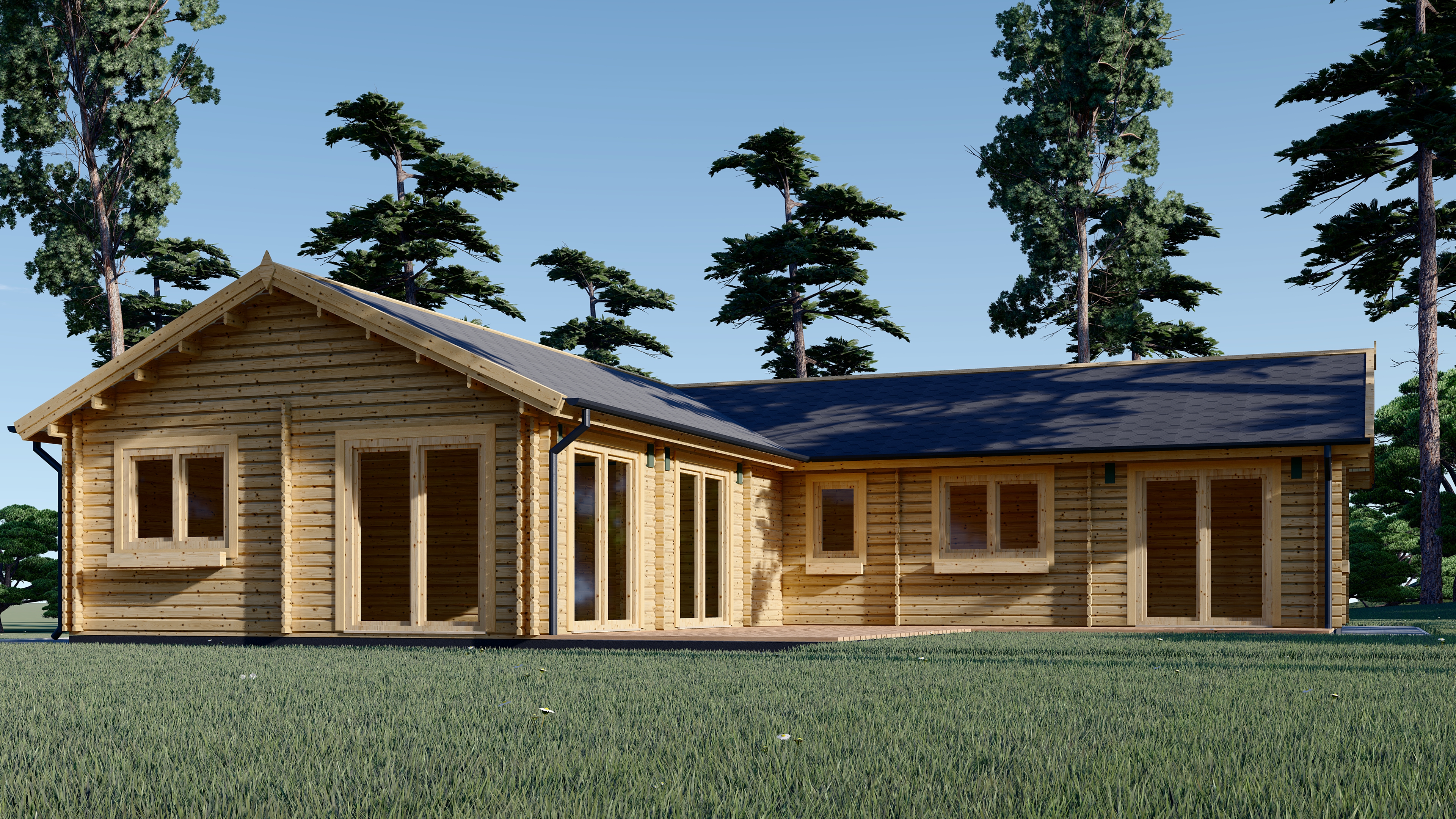 Casa de madera PANORAMICA