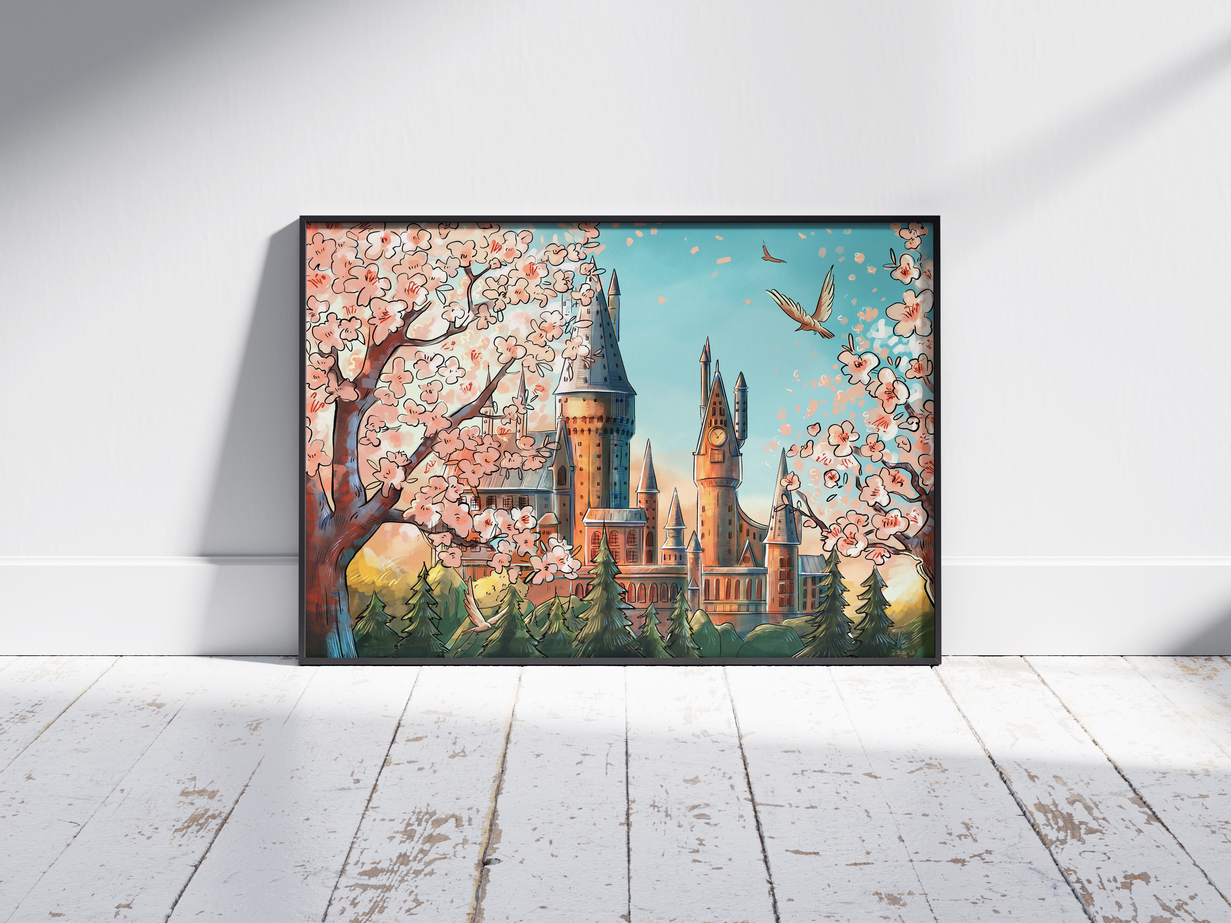 Постер "Весна в замку"