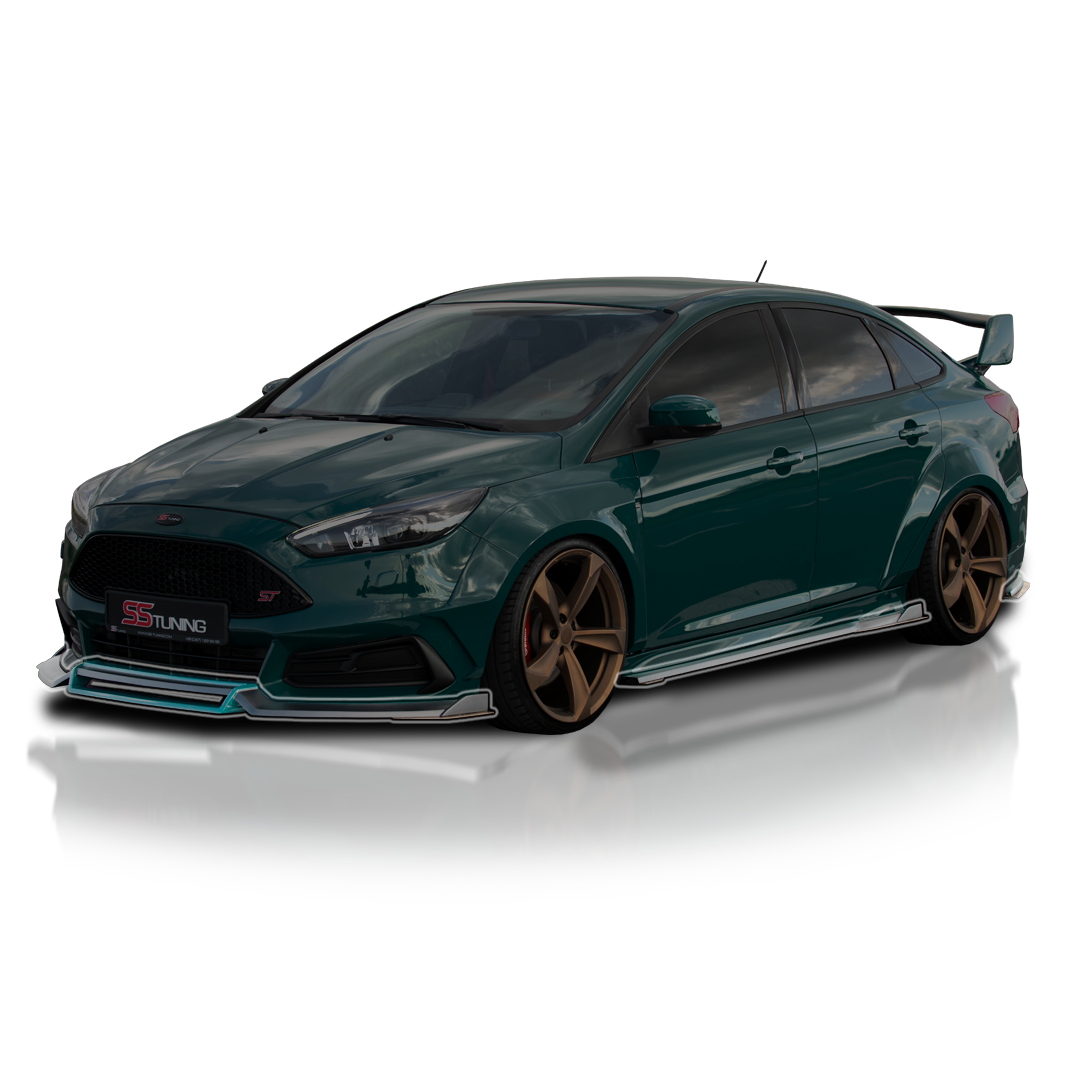 Ford Focus ST Sedan Splitter Kit