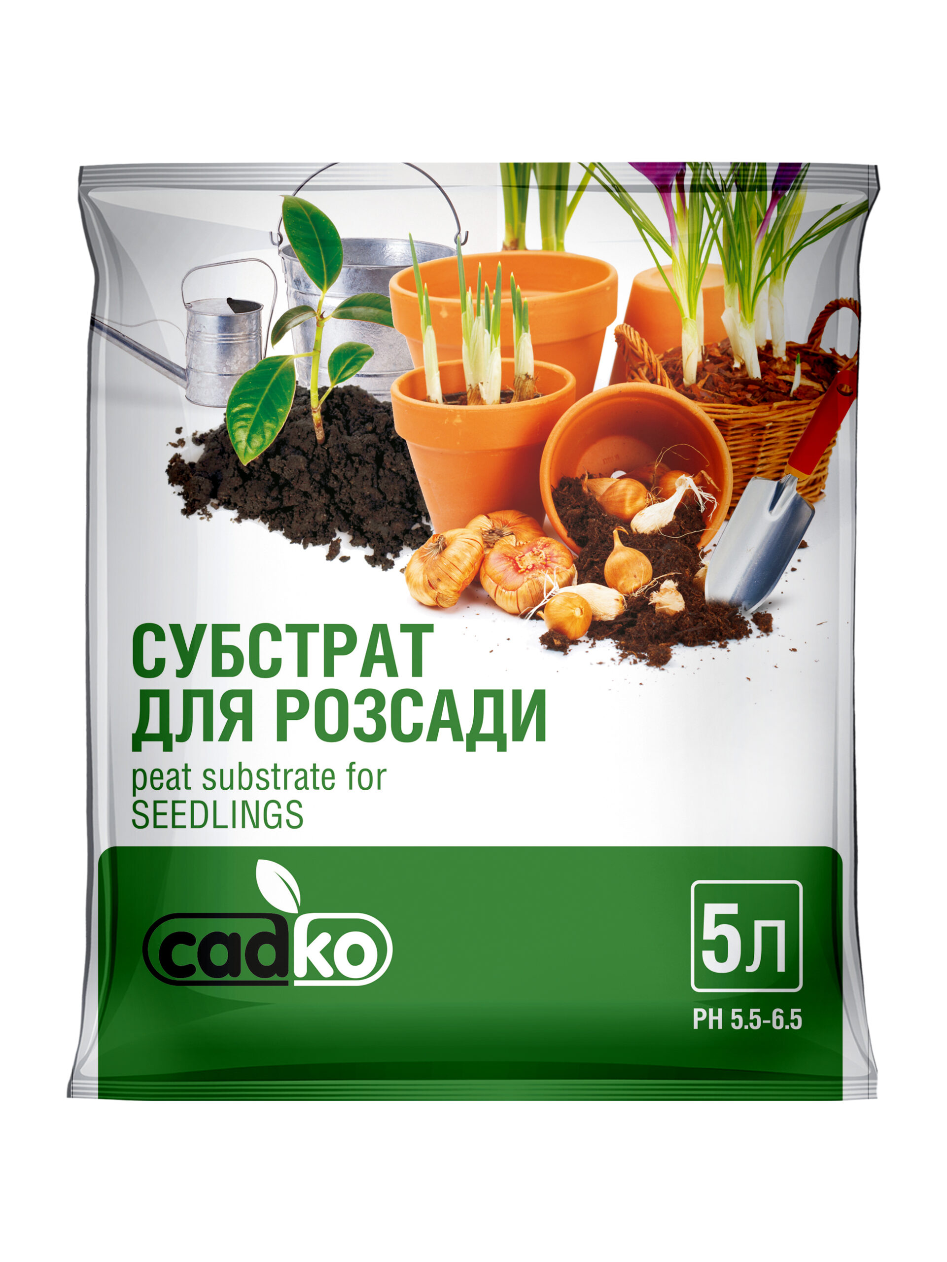 Субстрат Садко для Розсади 5л