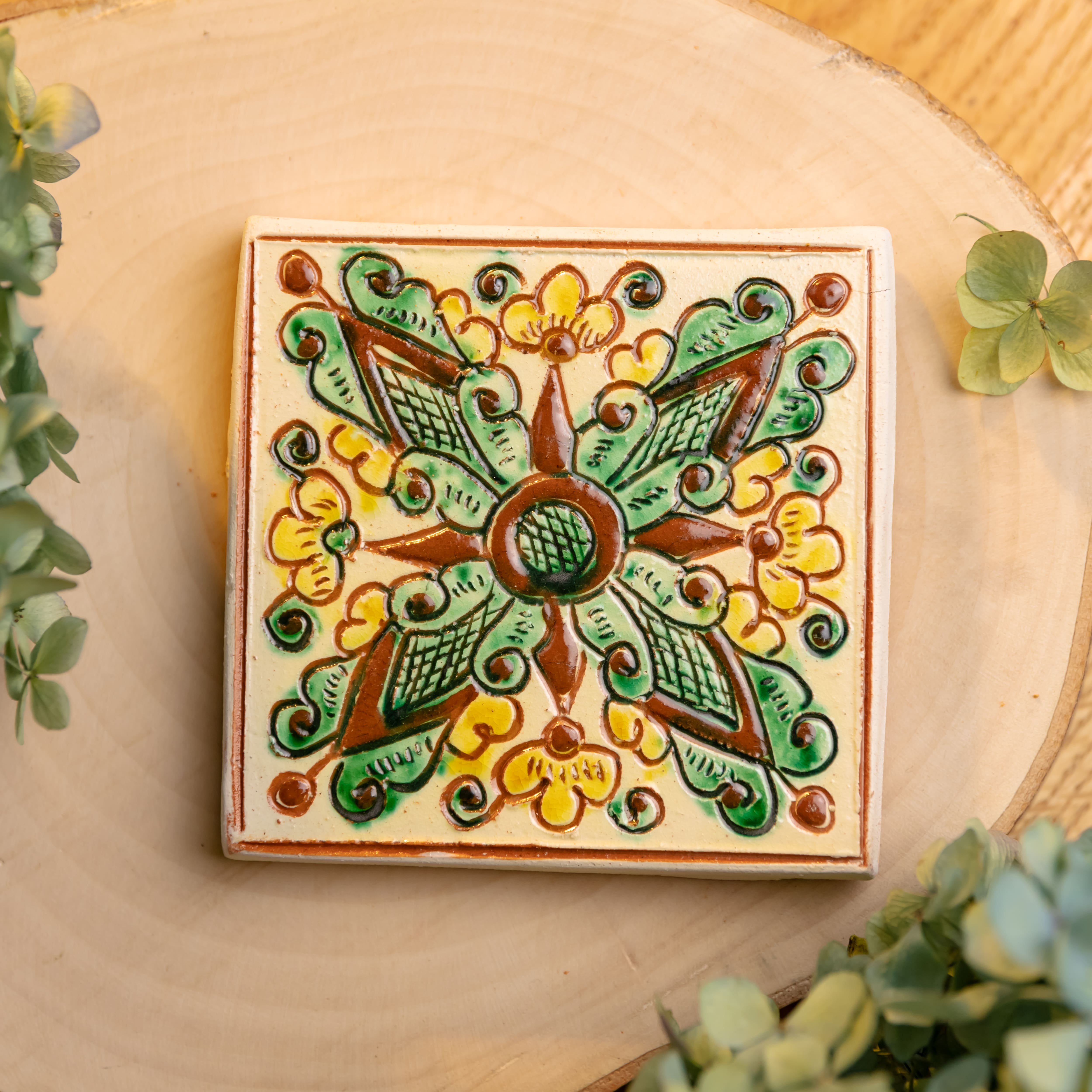 Керамічна плиточка, 10*10 см