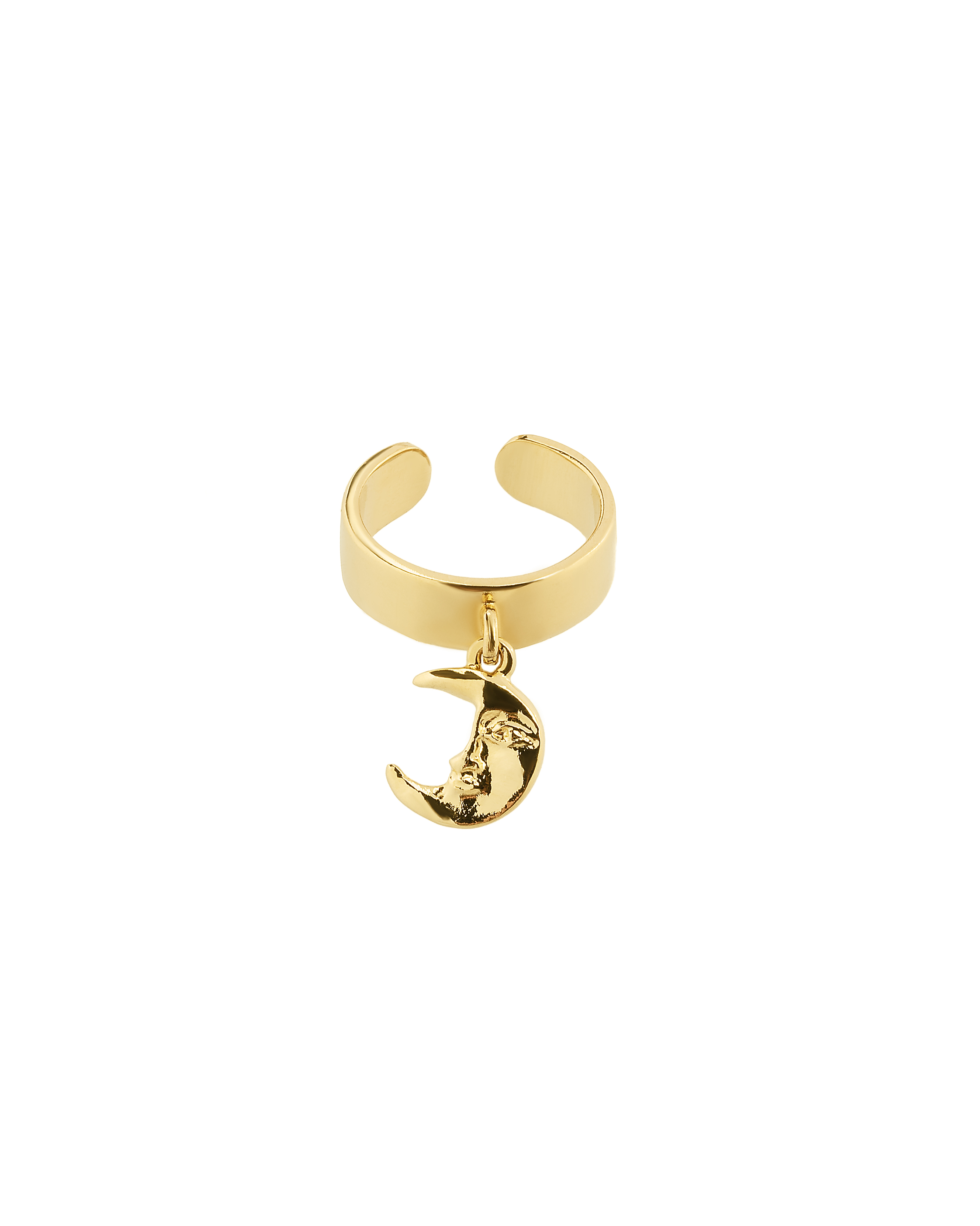 ring MOON gold
