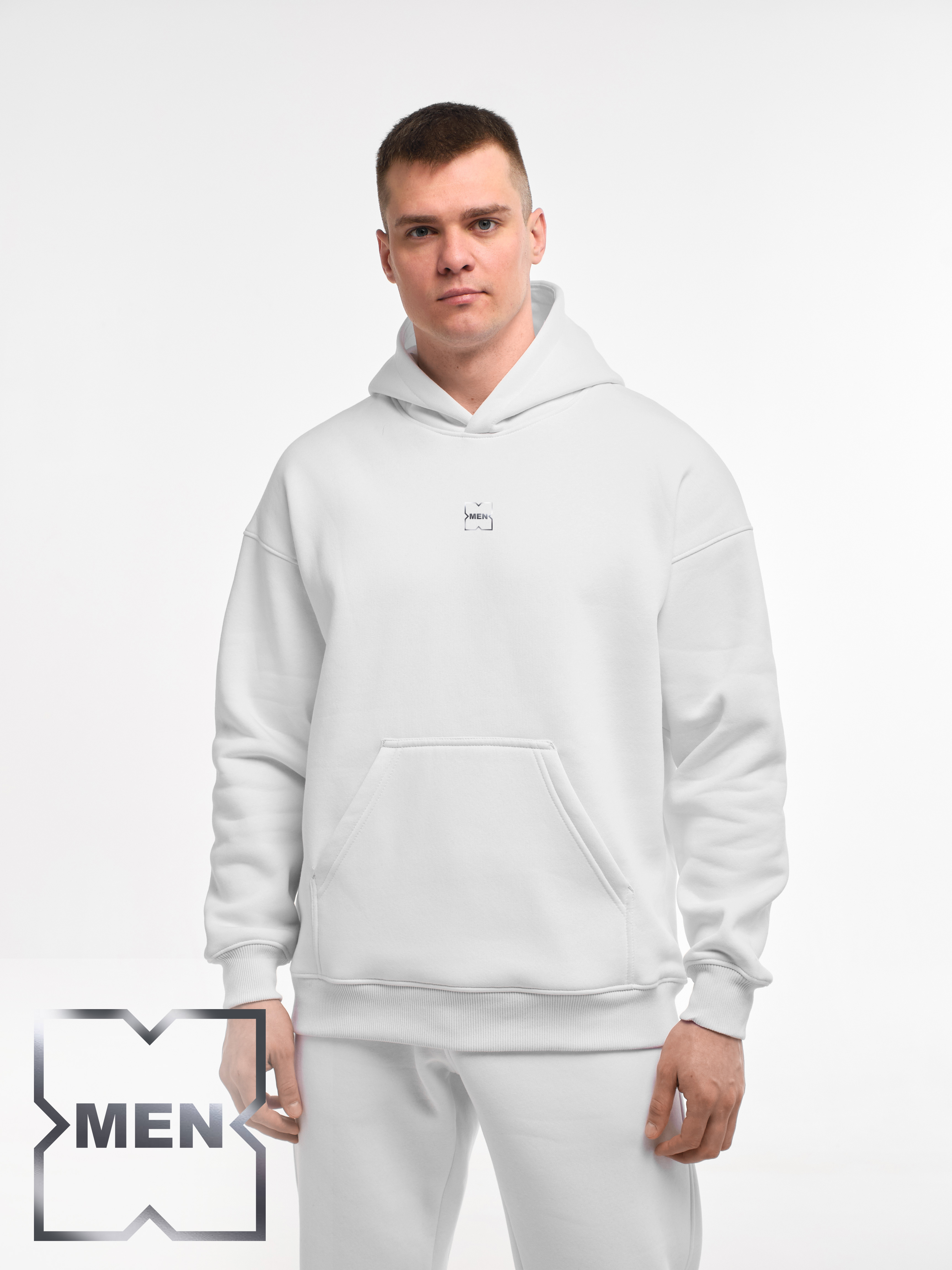 HOODIE "X-MEN" | POCKET | WHITE EMOTION | XH1