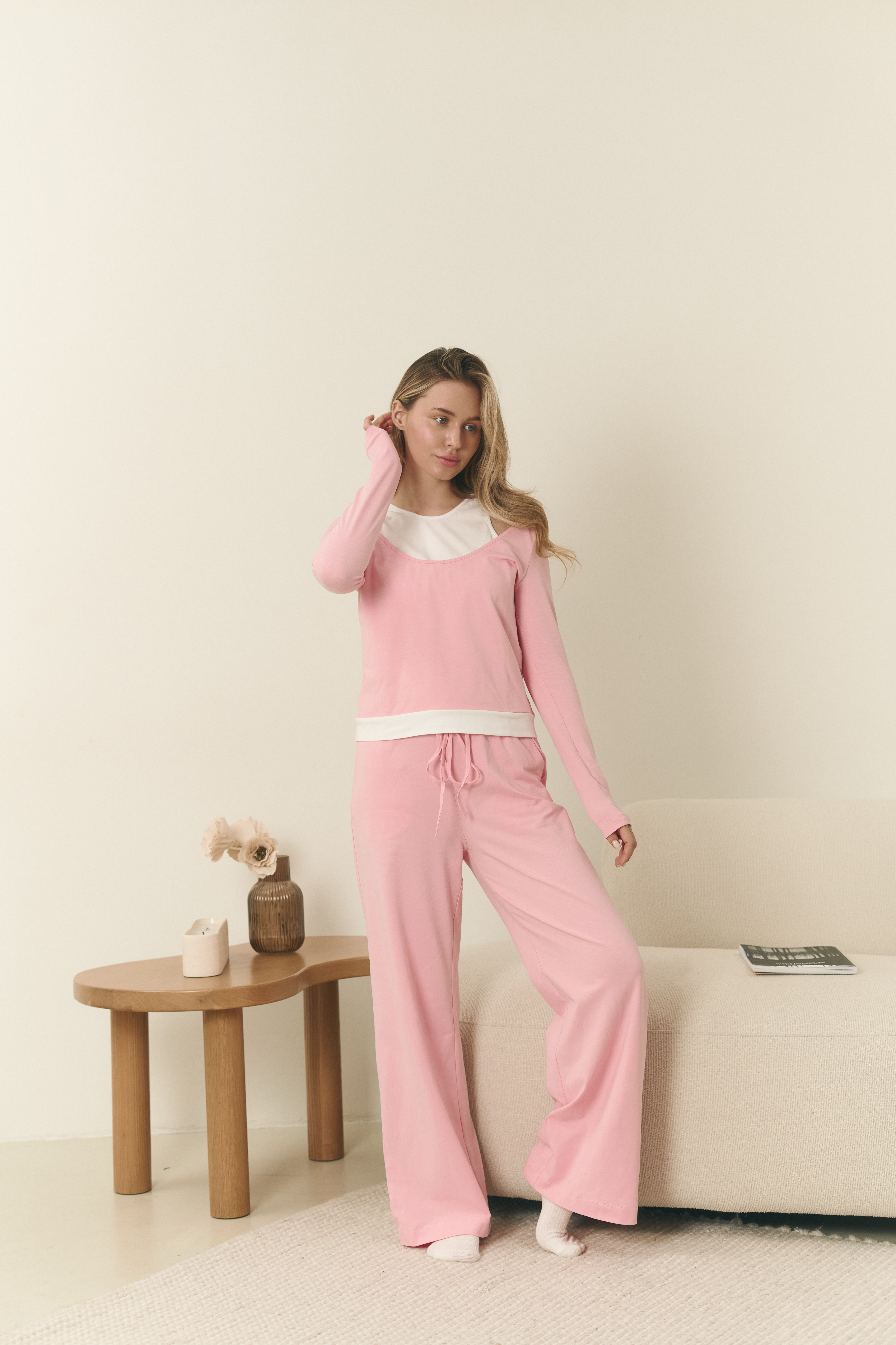 Комплект Aura рожевий