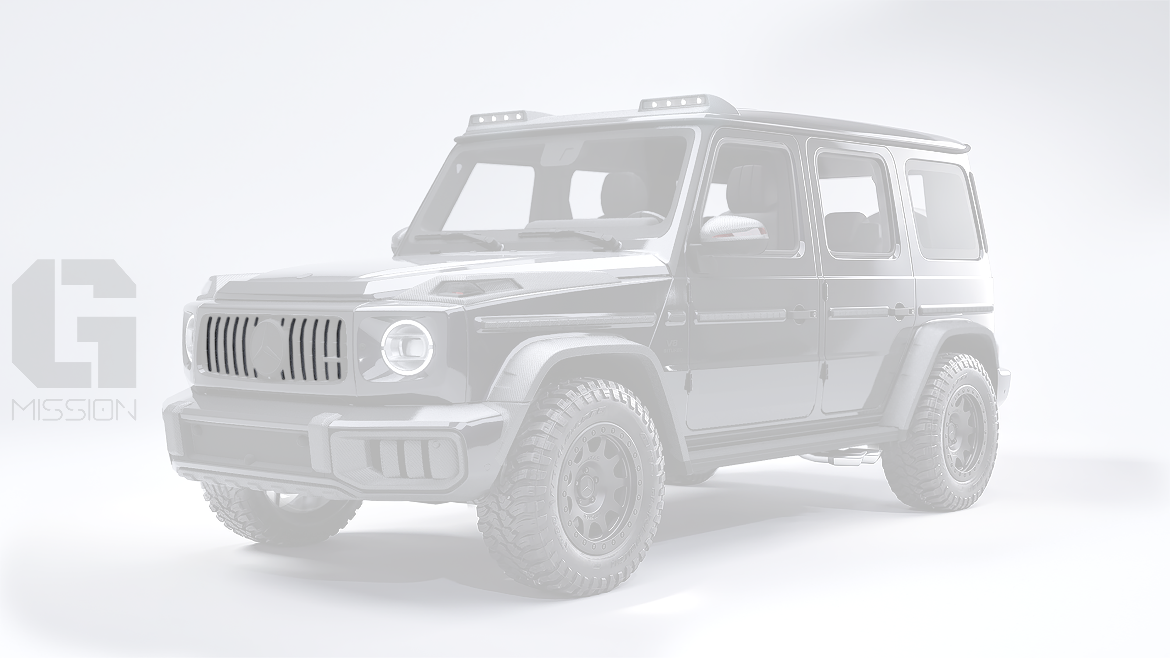 Front Grille Carbon Lines