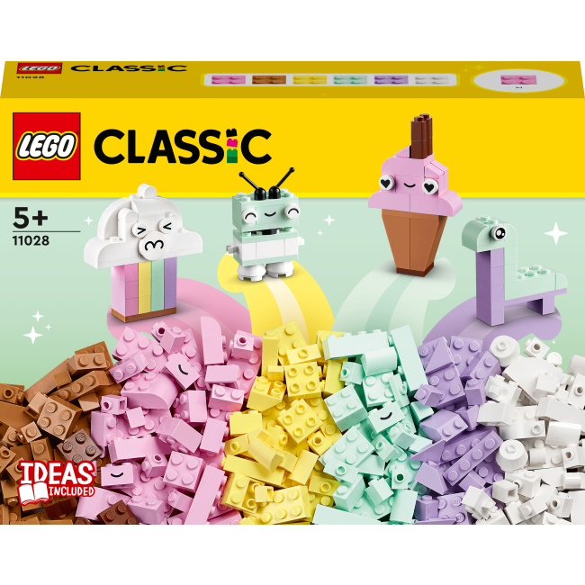 Конструктор LEGO Classic Творчі пастельні веселощі (11028)