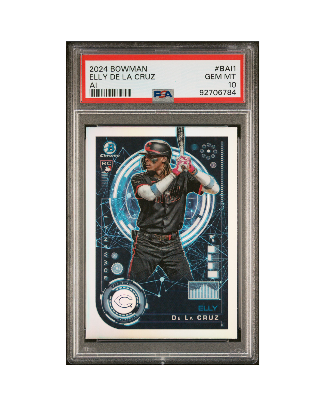 2024 BOWMAN BOWMAN AI #BAI1 ELLY DE LA CRUZ