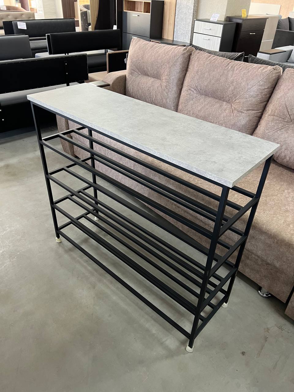 Полиця для взуття 4-ярусна 100см