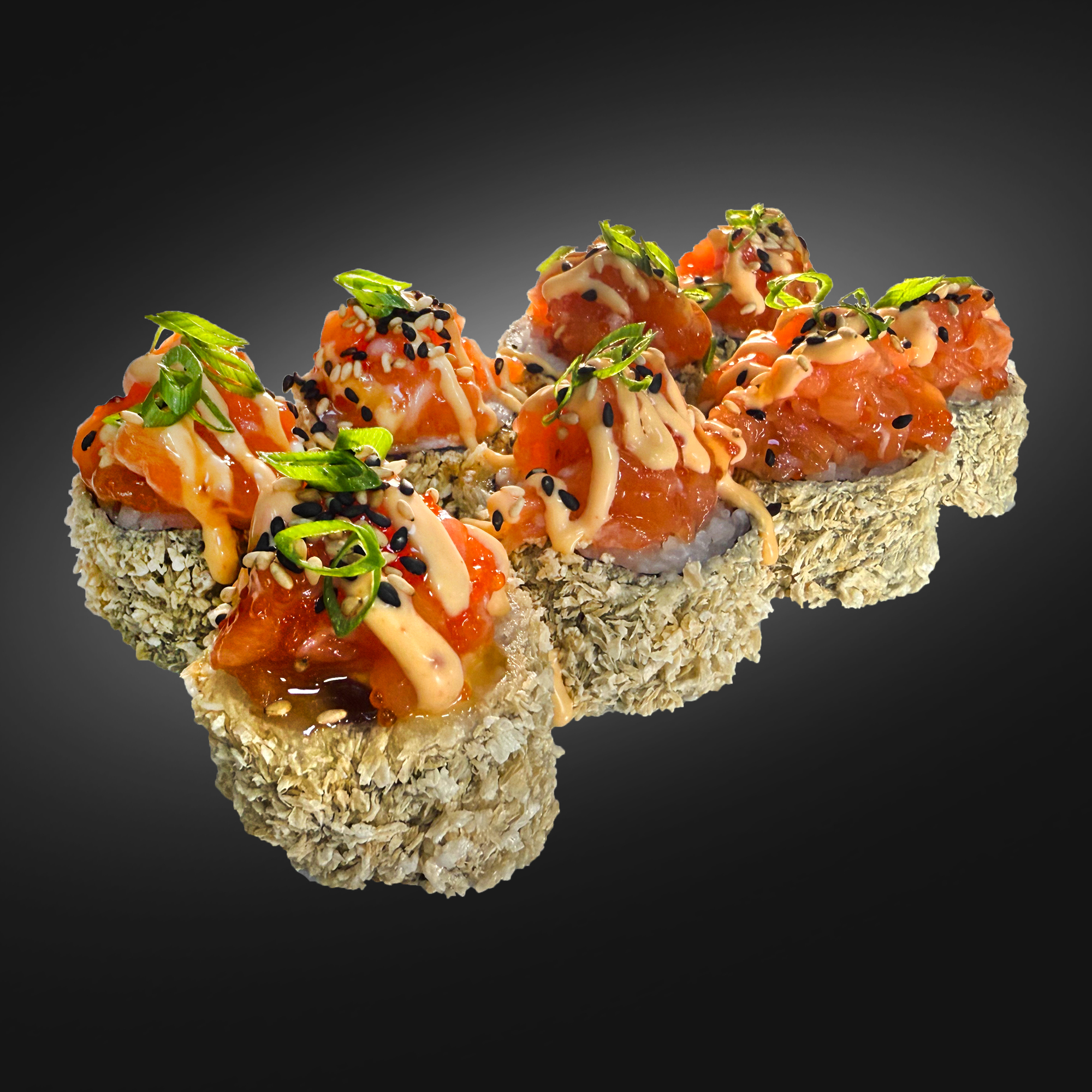 Хрусткий з лососем