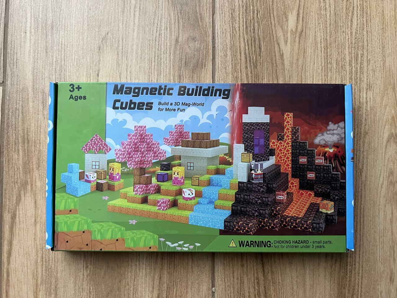 Магнітний конструктор у стилі Minecraft 84 блоків