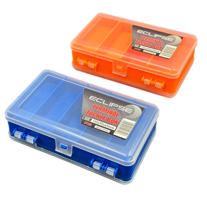 Коробка Eclipse Terminal Tackle Box 313C двостороння 153х95х43мм помаранчева