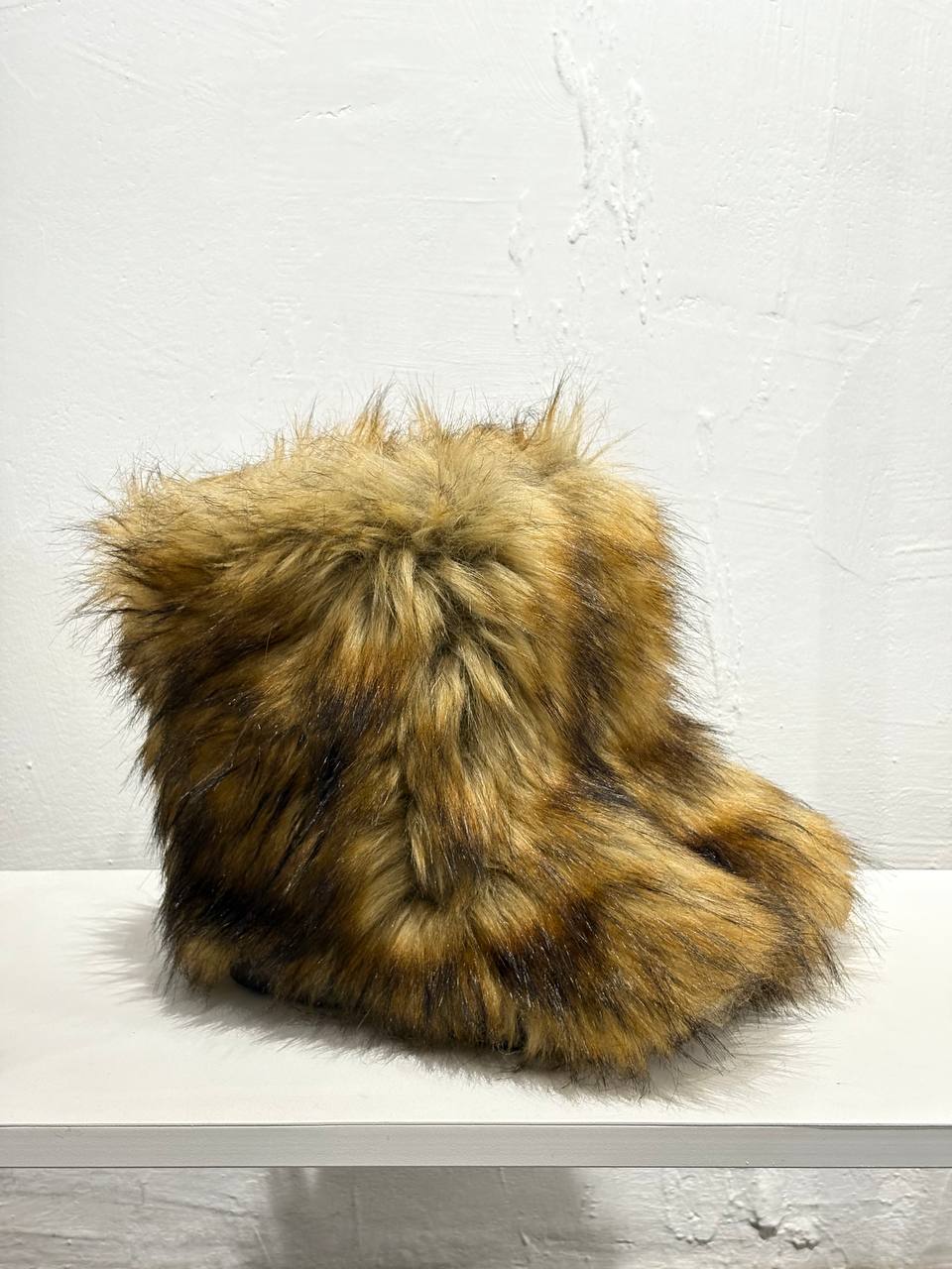 Vintage faux fur yeti черевики