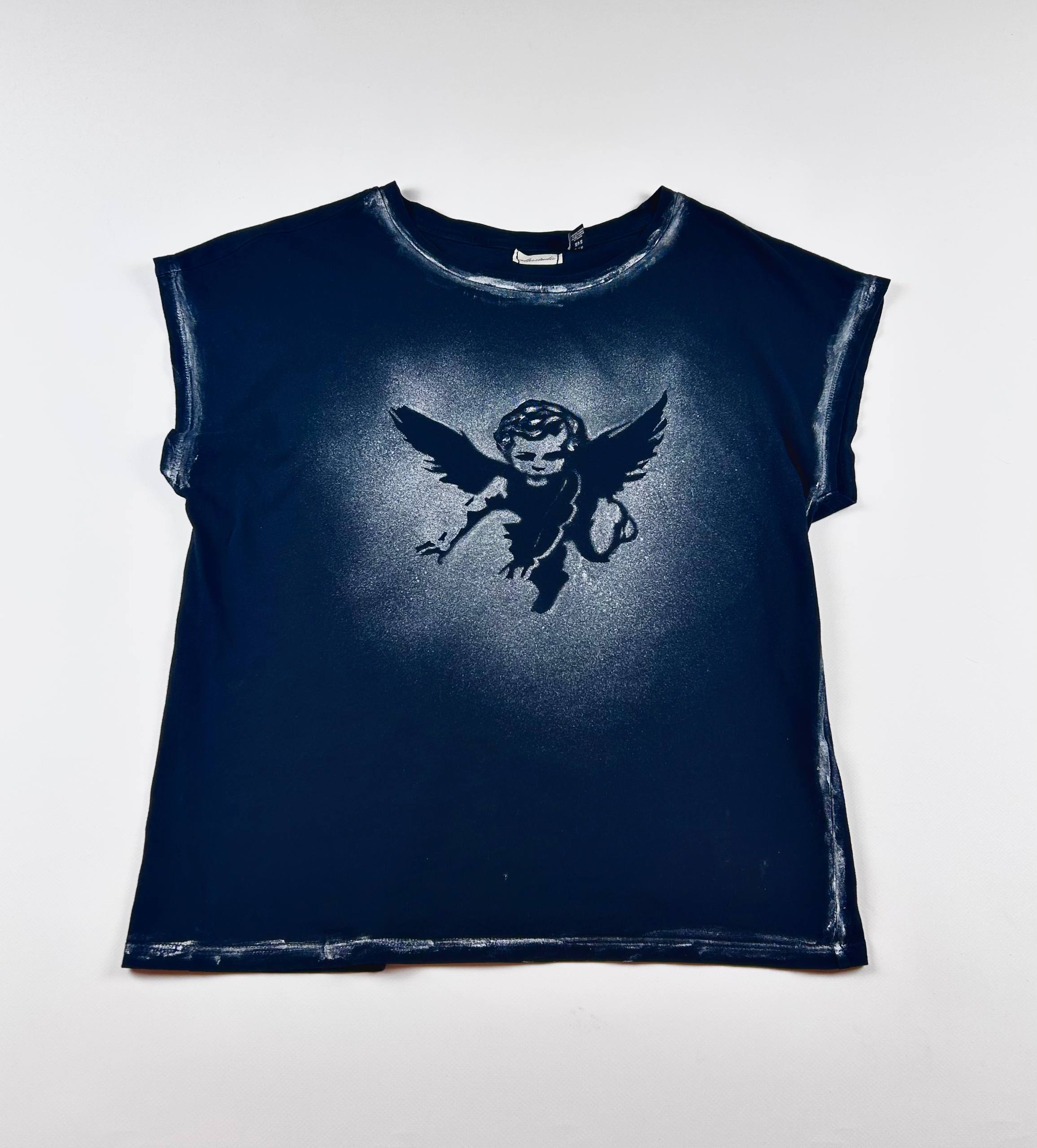 ALTERSTUDIO CUSTOM T-SHIRT WITH ANGEL  футболка