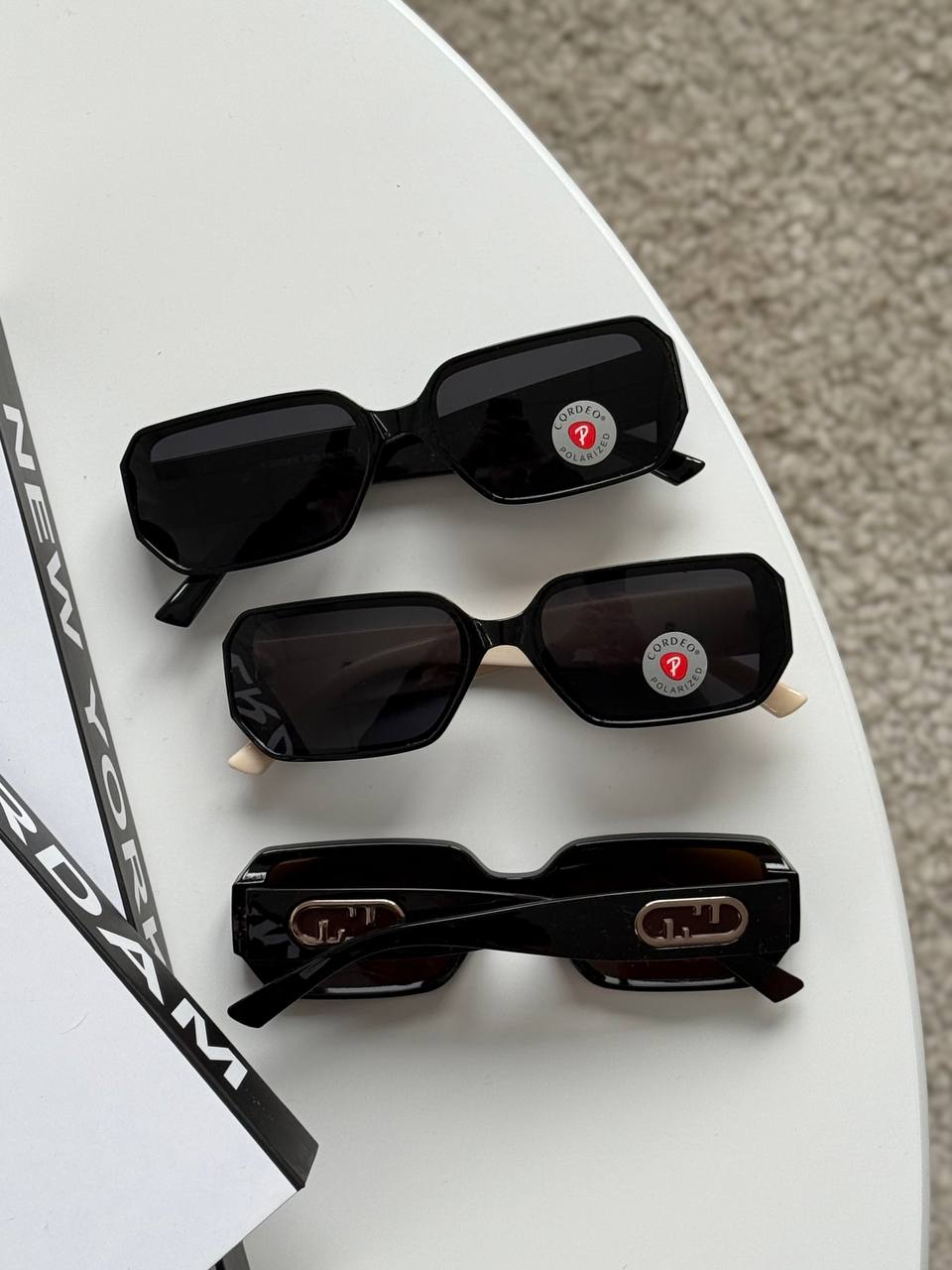 Солнцезахисні Окуляри жіночі . POLARIZED 🔥 з пластиковою оправою