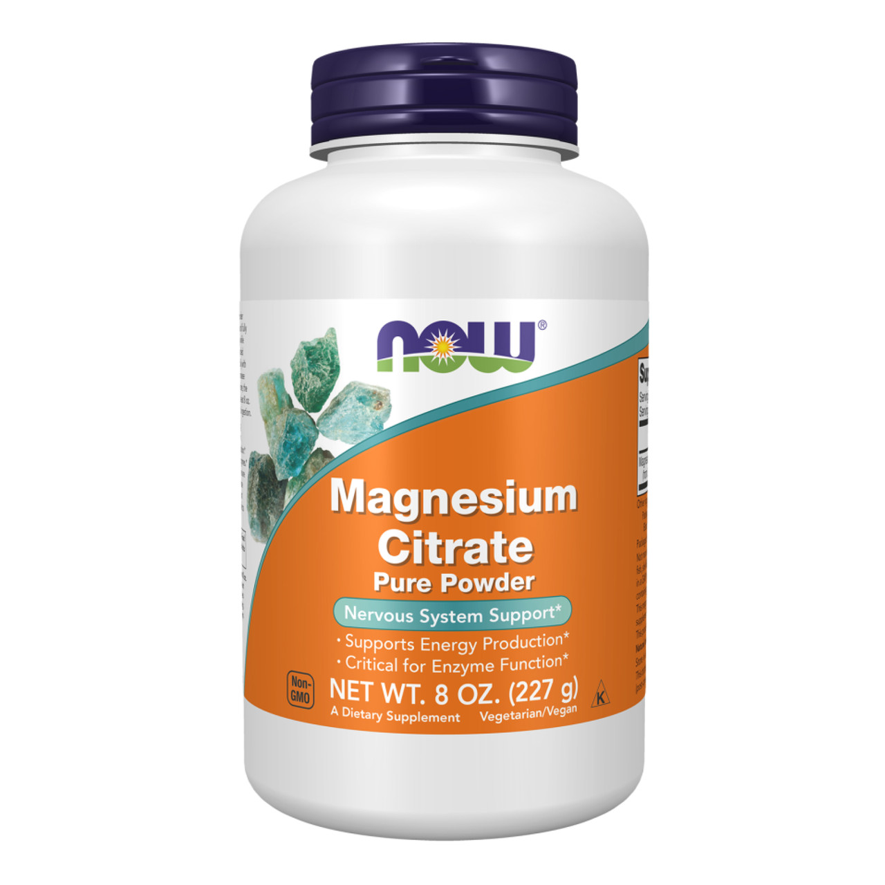 Магній Цитрат Пудра, Magnesium Citrate Powder - 8 oz
