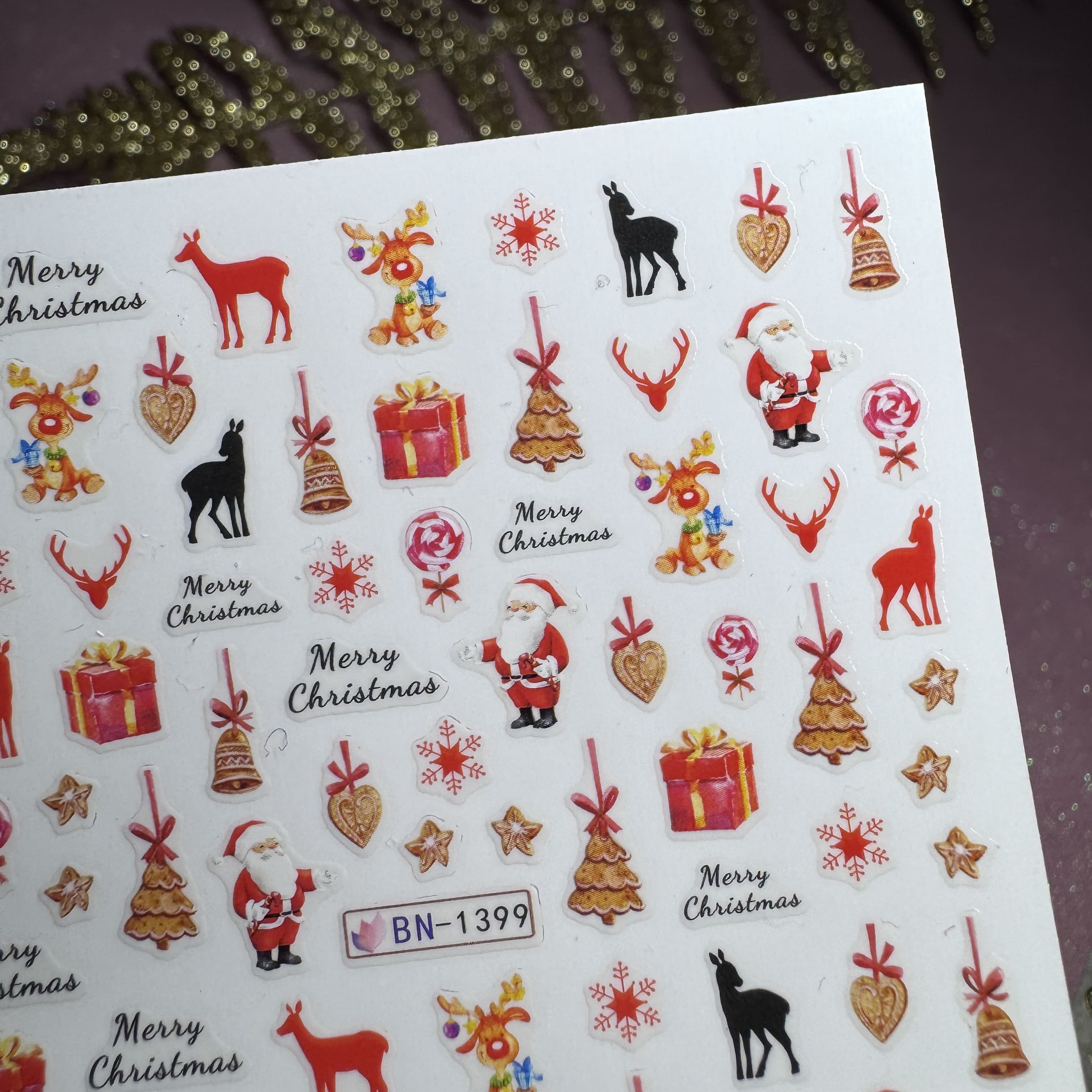 Наклейки для нігтів BN-1399