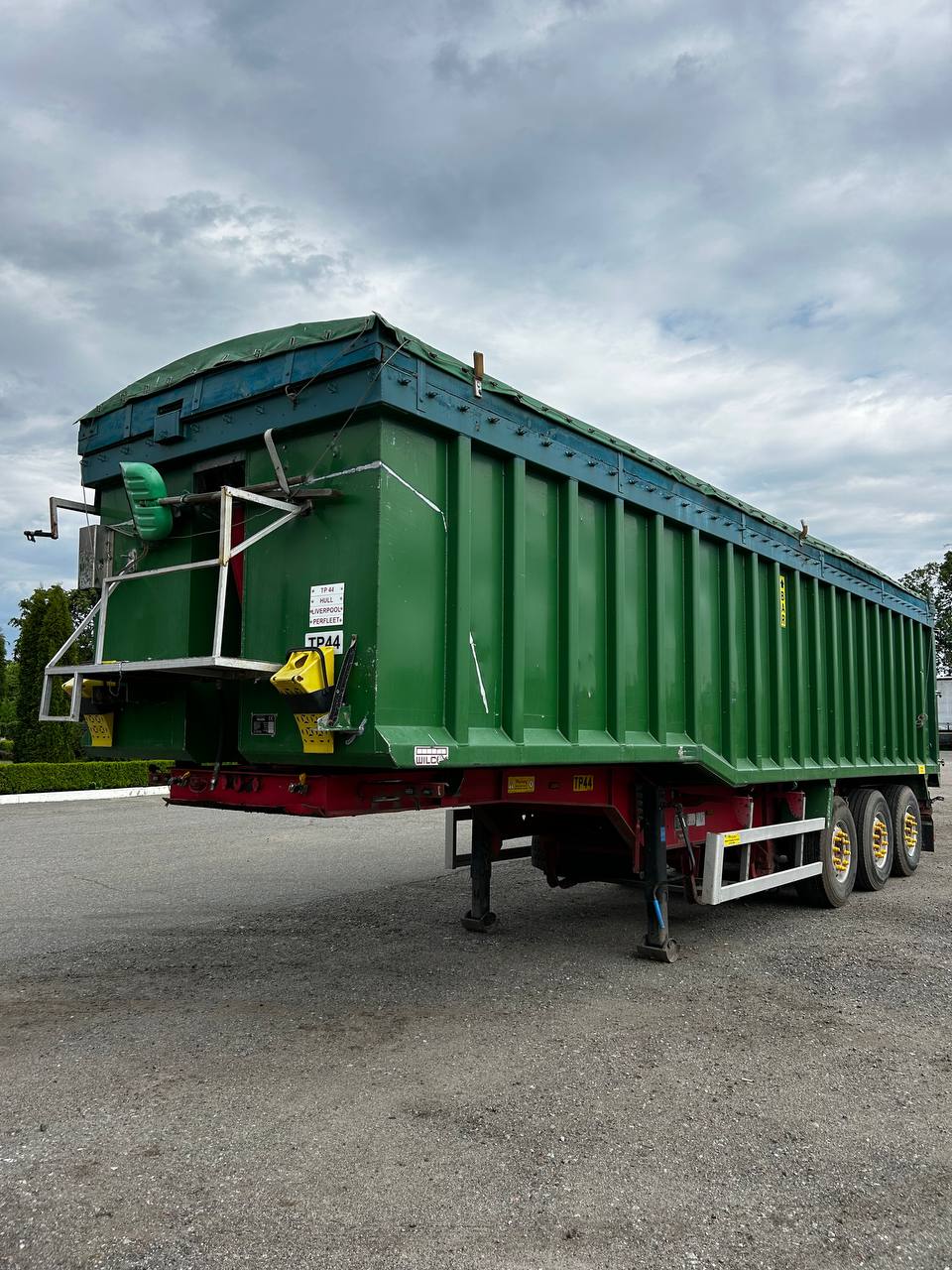 Напівпричіп зерновоз Wilcox| 53м3 алюміній | в наявності в Україні