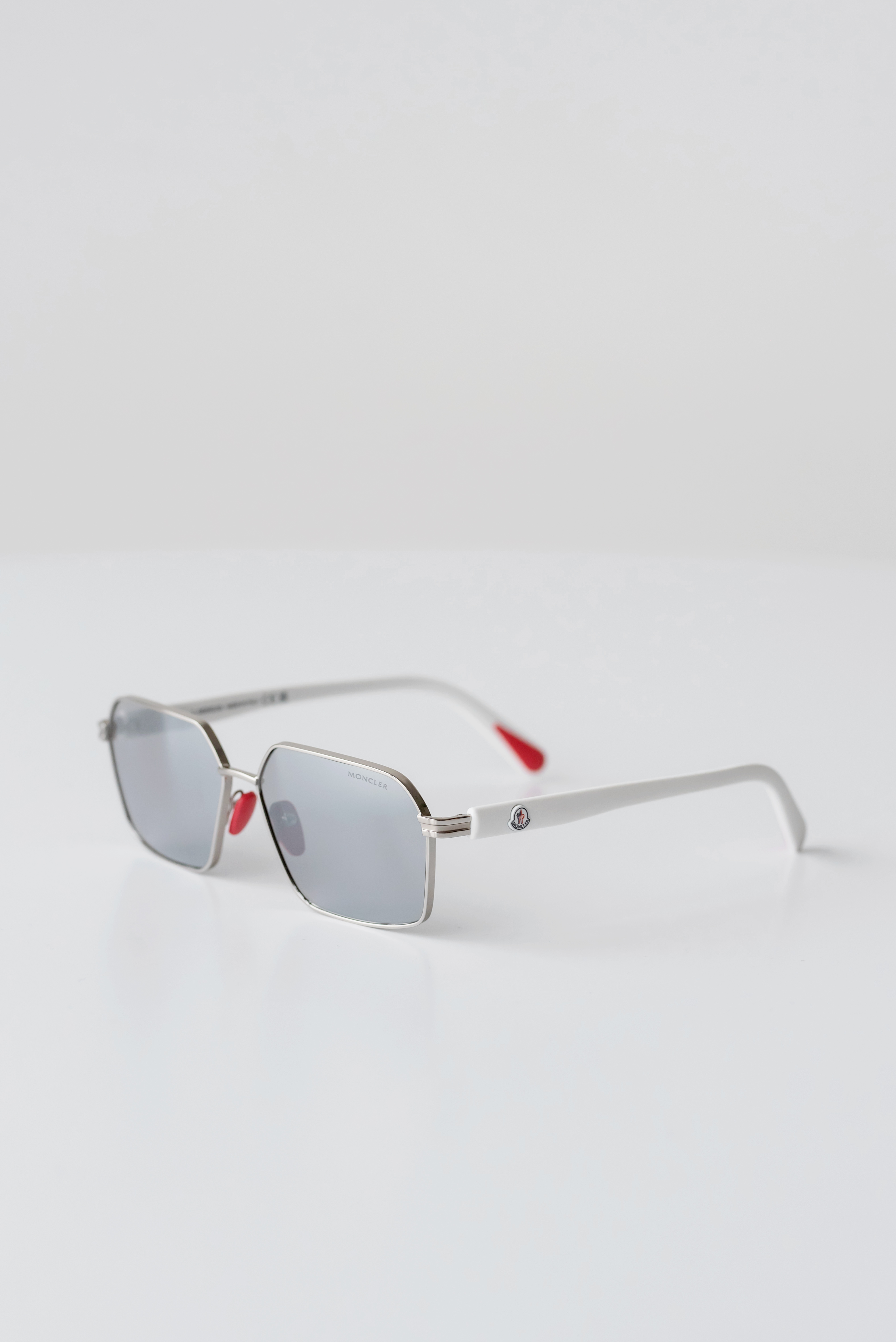 MONCLER ML 0268 MONTAGE 16C SHINY PALLADIUM | SUNGLASSES MAN
