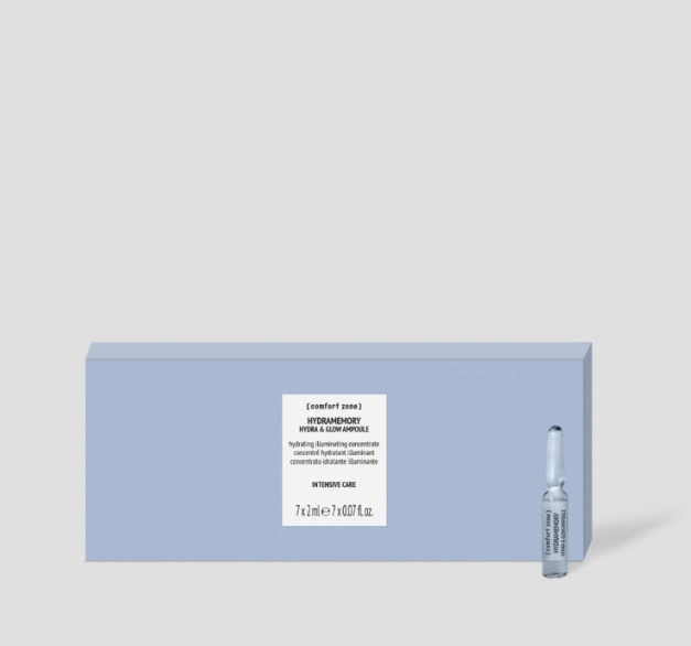 HYDRAMEMORY HYDRA&GLOW AMPOULE – АМПУЛИ ДЛЯ ОБЛИЧЧЯ ДЛЯ ЗВОЛОЖЕННЯ ТА СЯЯННЯ