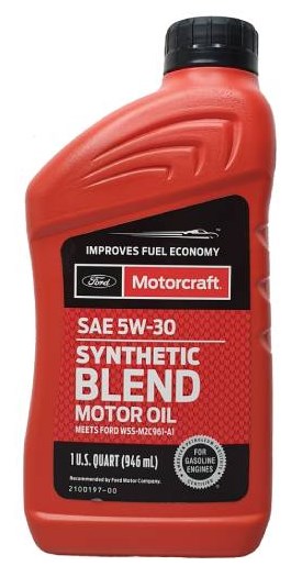 Моторна олива 5W30   MOTORCRAFT Synthetic Blend Motor Oil, 1qt.