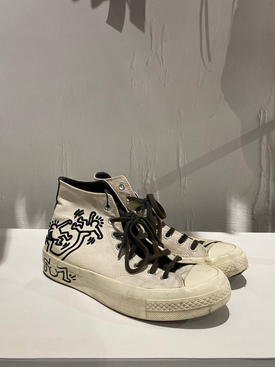 Converse з квітами білі 41 розмір