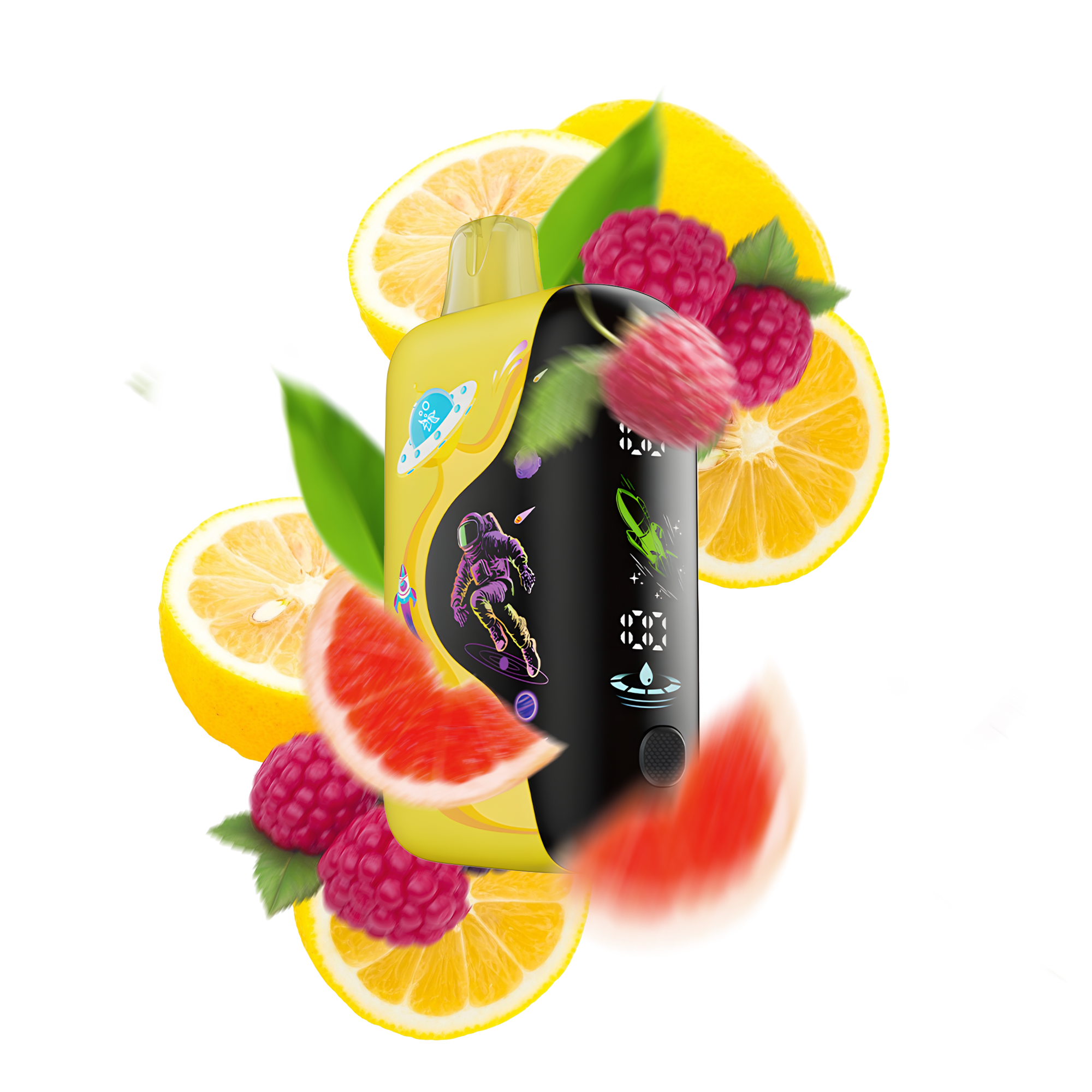 ELF BAR GH33000 PRO Raspberry Grapefruit Lemon (Малина Грейпфрут Лимон)