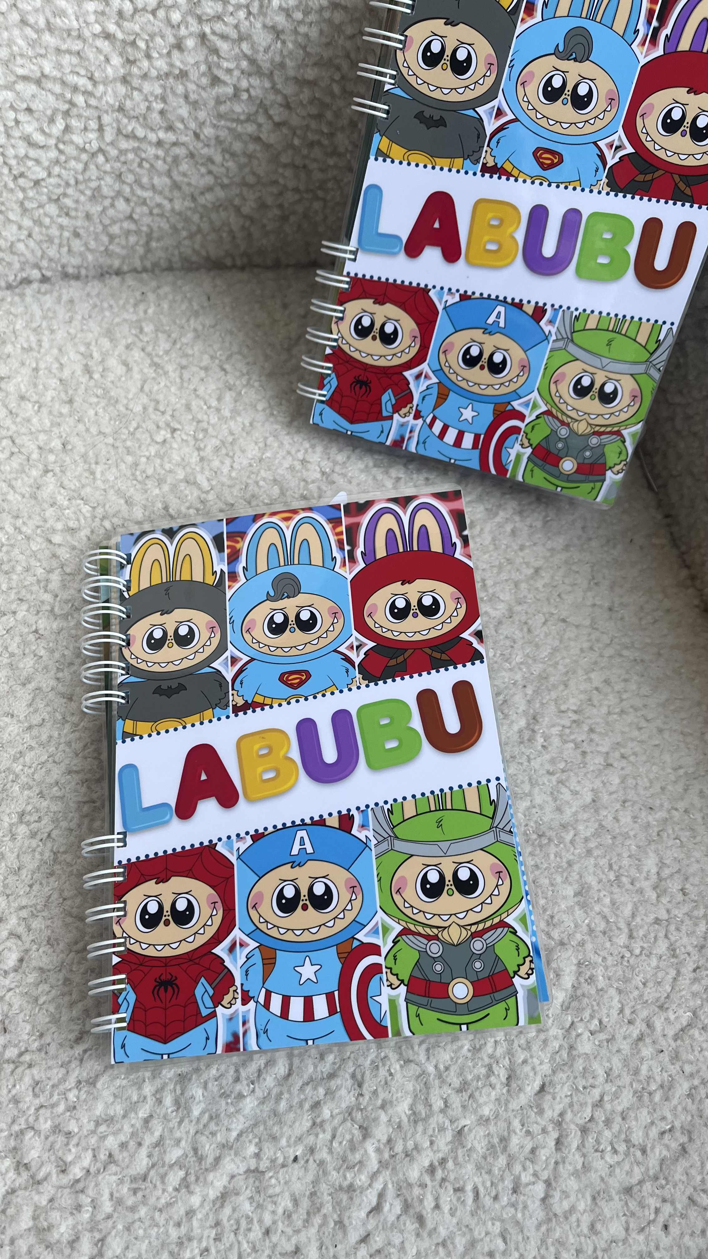 Супергерої Лабубу на липучках