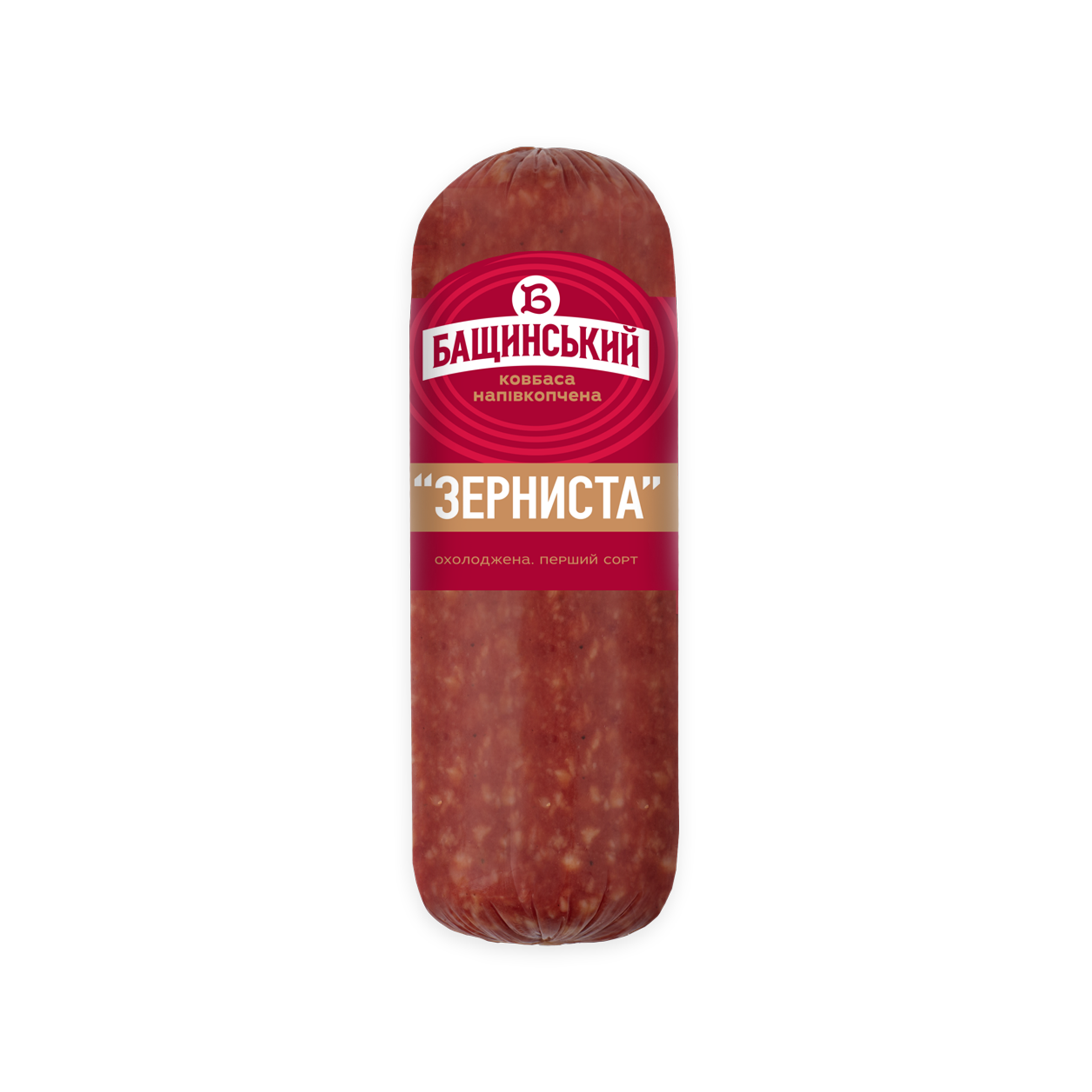 Ковбаса "Зерниста" н/к, 1/с (ш/о, вак ~0,300 кг)