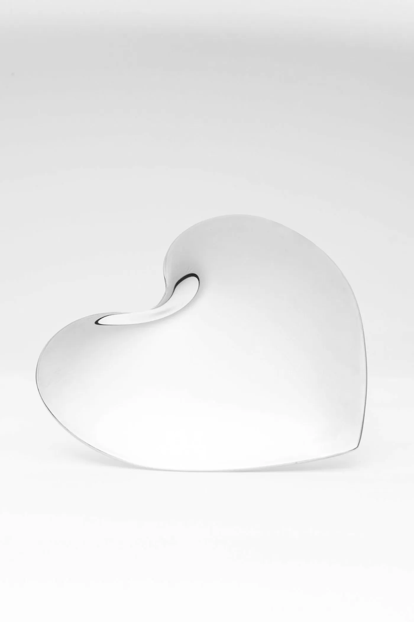 Декоративний предмет Hot Heart Flat Inox Polished