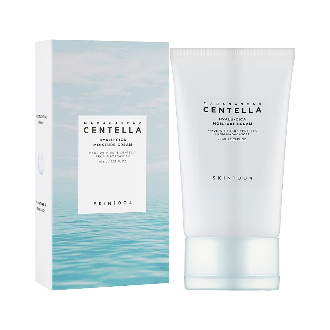 Крем для обличчя з центелою і гіалуроновою кислотою SKIN1004 75 мл Madagascar Centella Hyalu-cica Moisture Cream